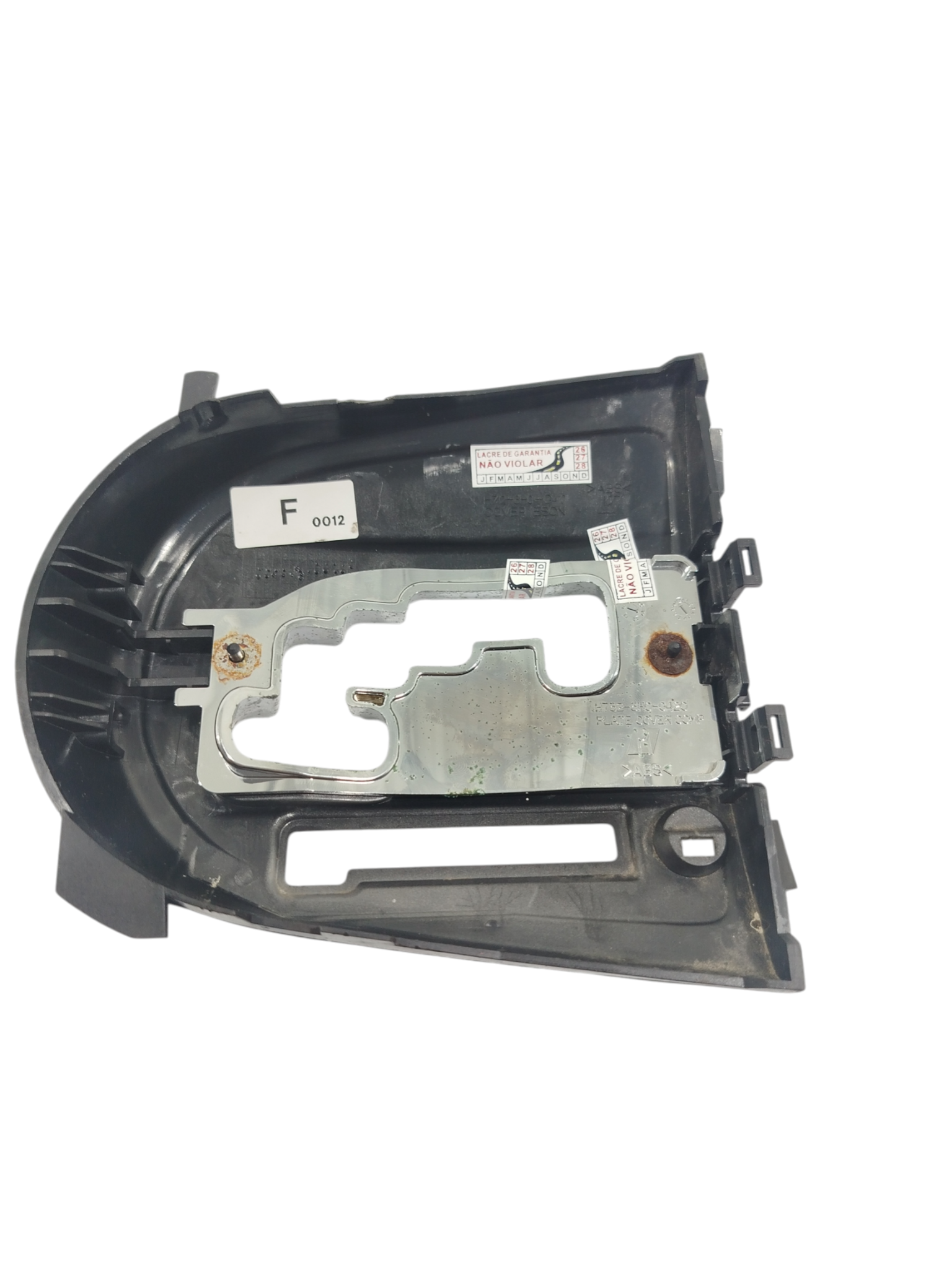 Moldura Cambio Aut Mitsubishi Outlander H7123h0g40 Prata 5