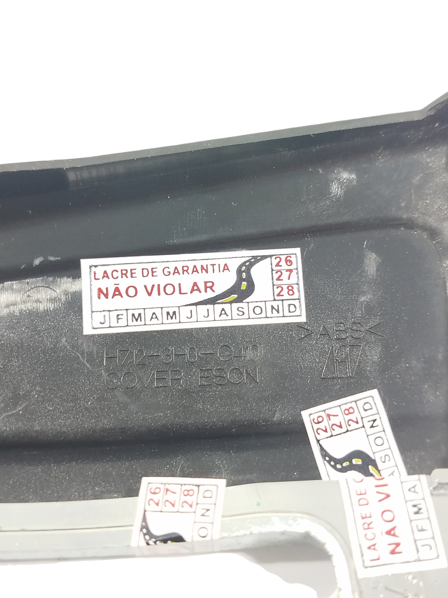 Moldura Cambio Aut Mitsubishi Outlander H7123h0g40 Prata 7