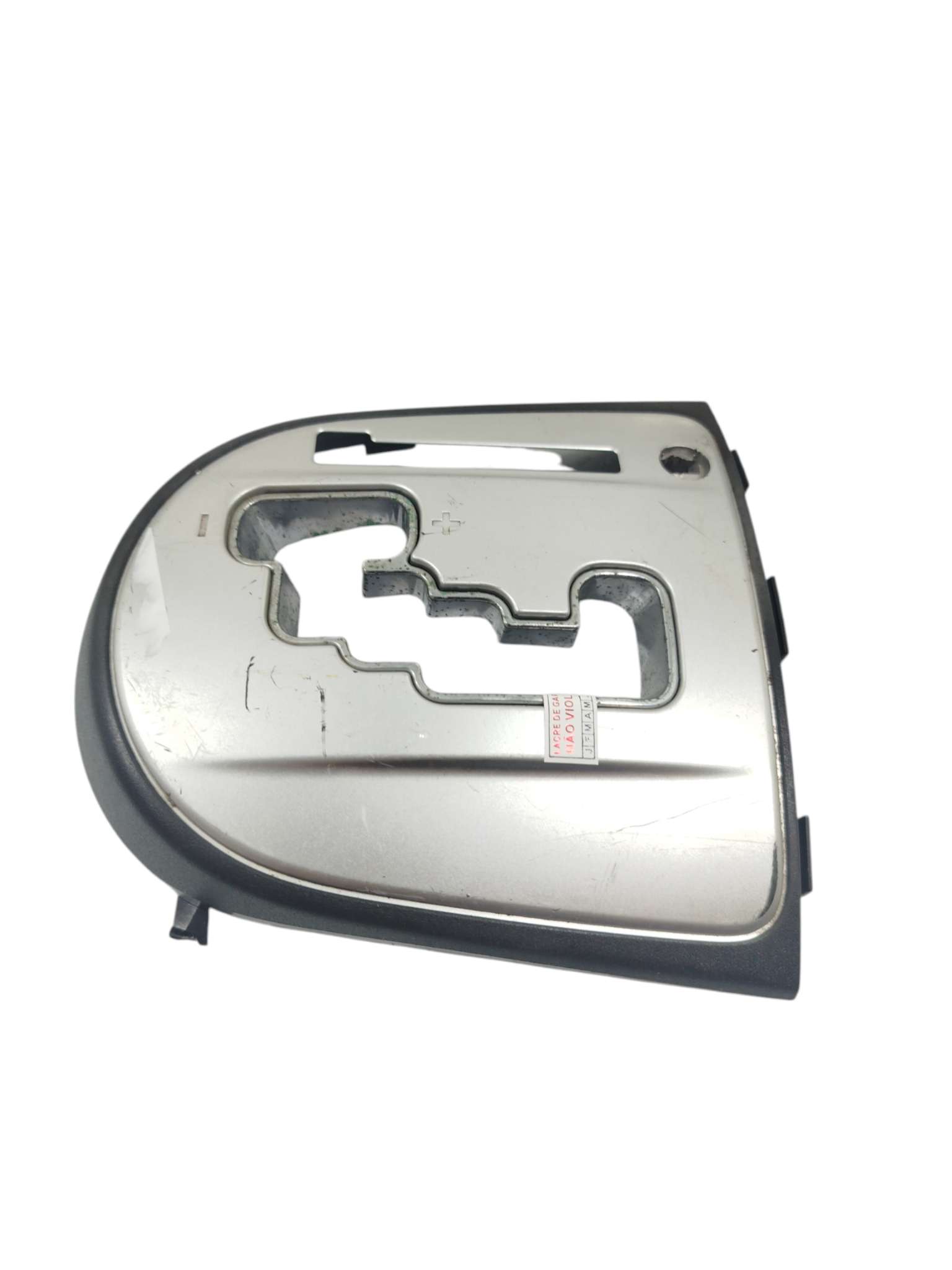 Moldura Cambio Aut Mitsubishi Outlander H7123h0g40 Prata 2