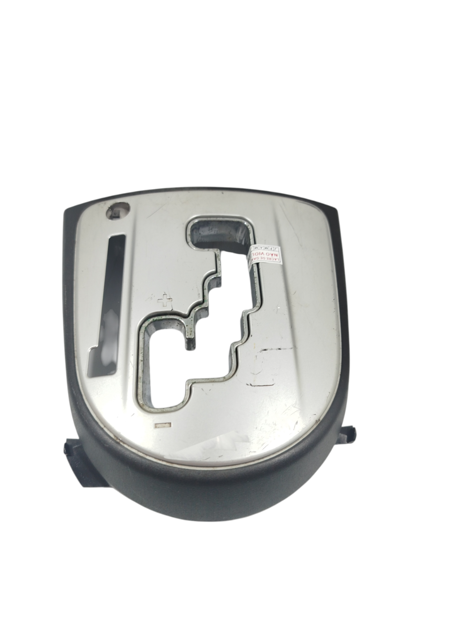Moldura Cambio Aut Mitsubishi Outlander H7123h0g40 Prata 3