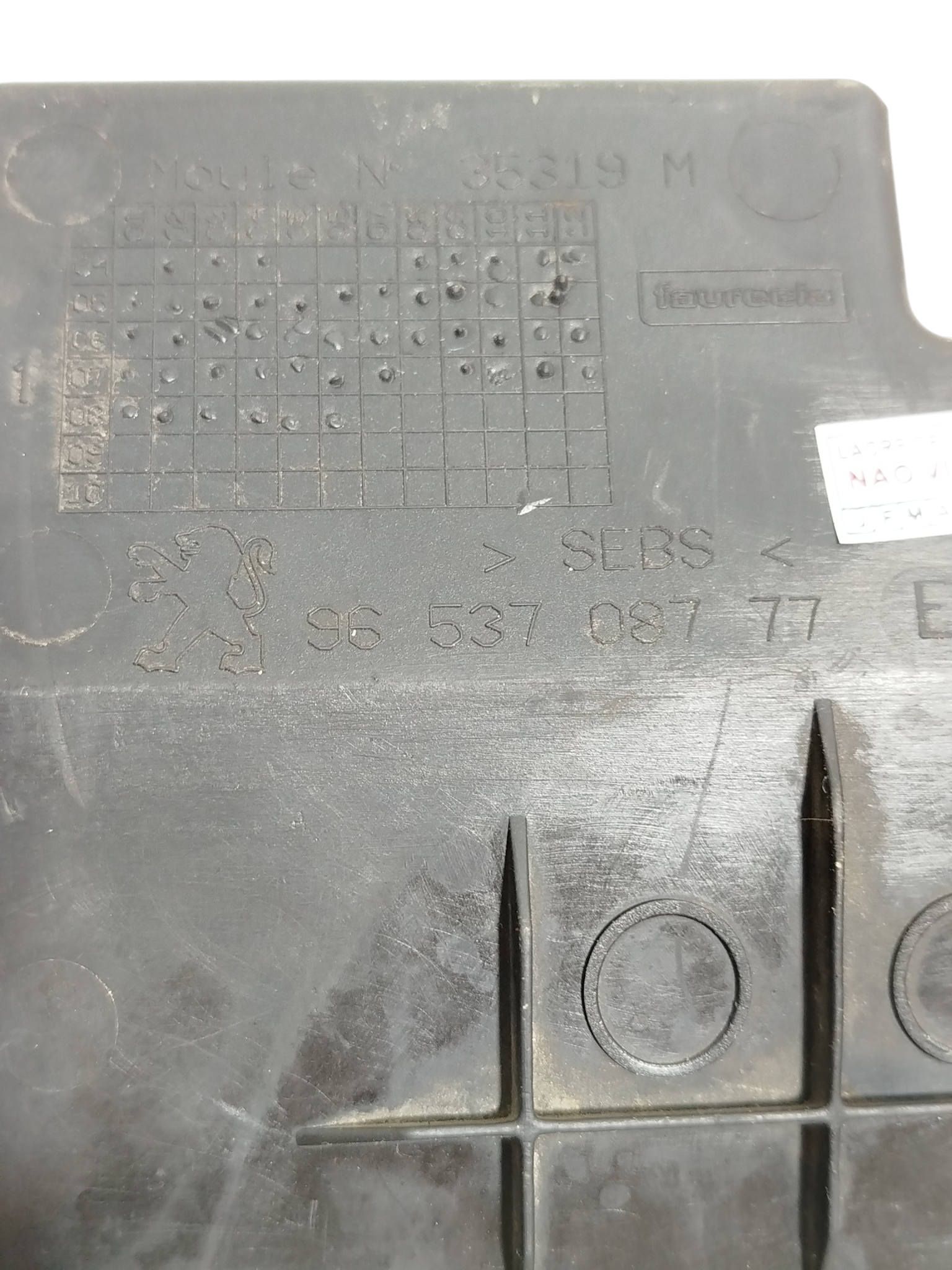 Acabamento Console Peugeot 307 2004 9653708777 2