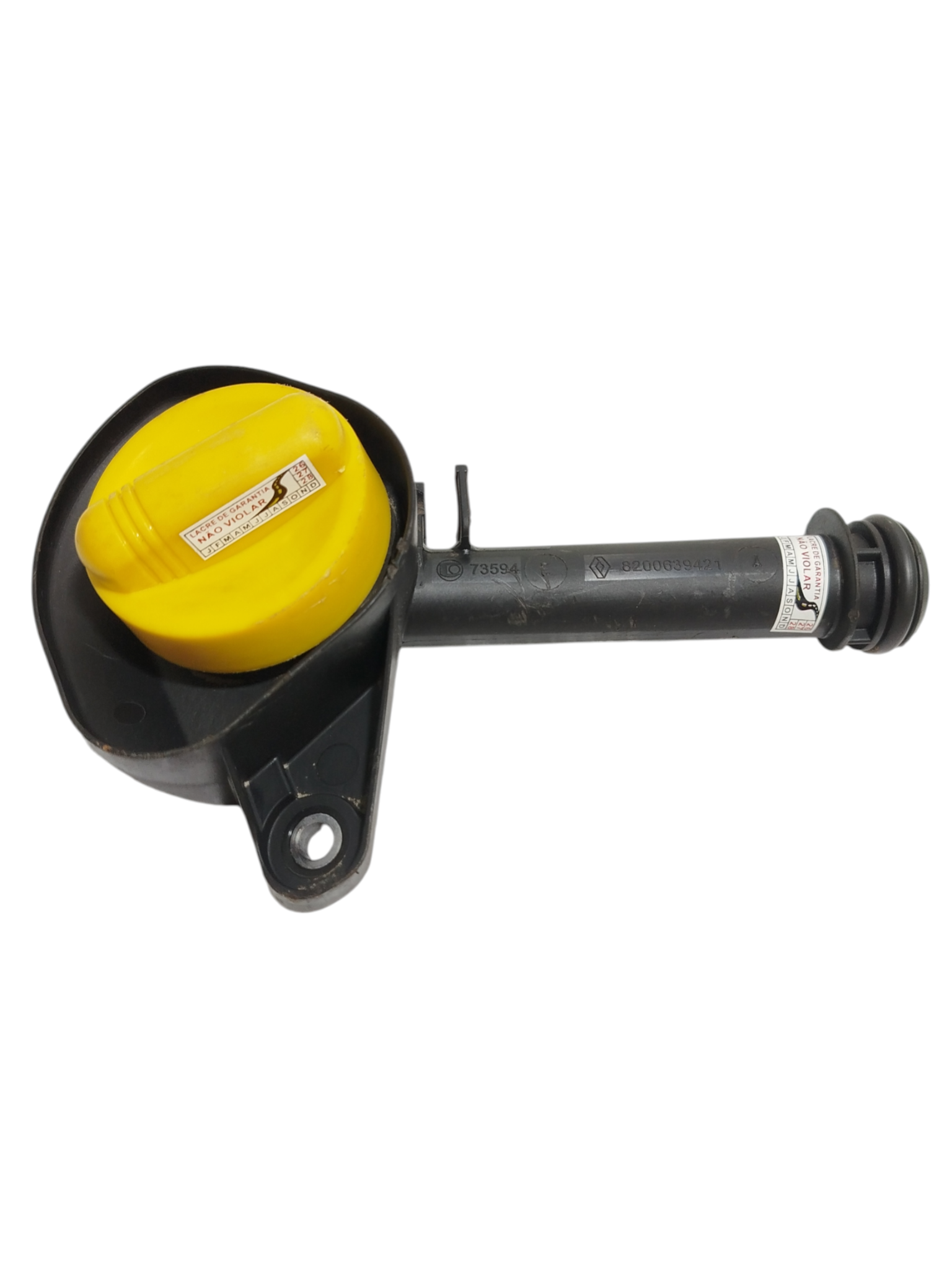 Bocal Enchimento Óleo Renault Clio 2004 8200639421 Preto