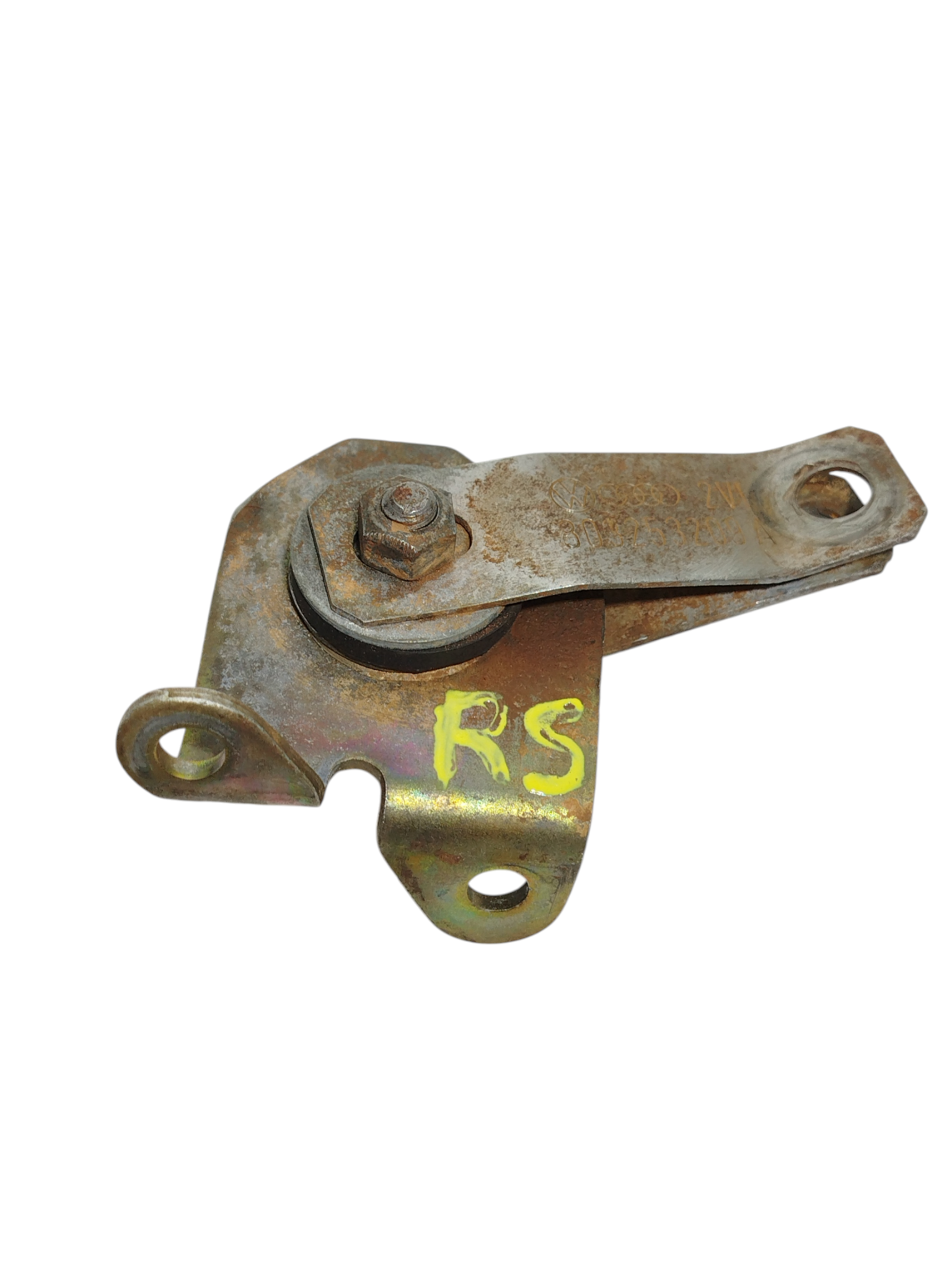 Chapa Suporte Escapamento Vw Gol Cht 1995 Cinza