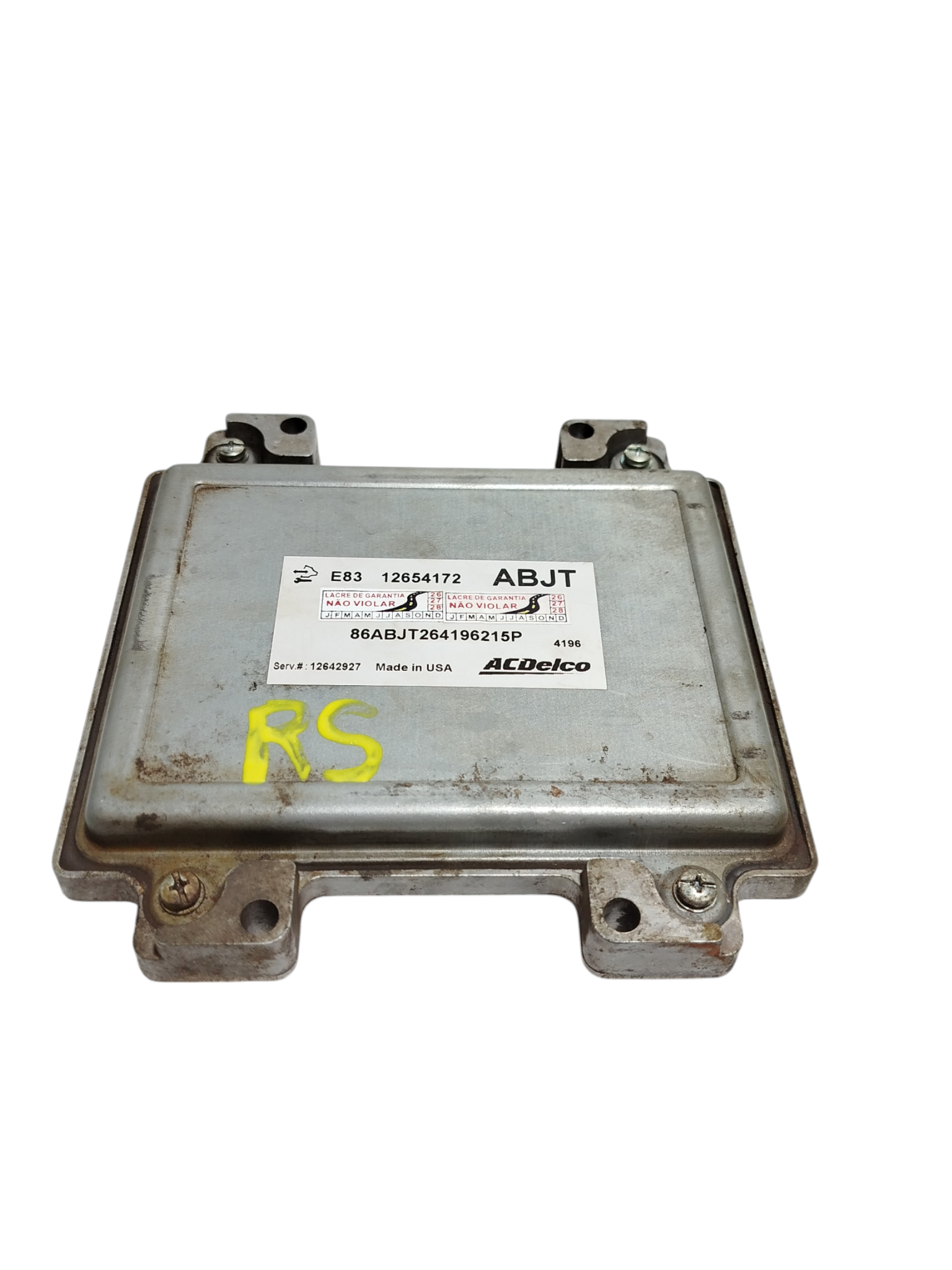 Módulo Injeção Chevrolet Onix 1.0 Flex 2015 12654172 8