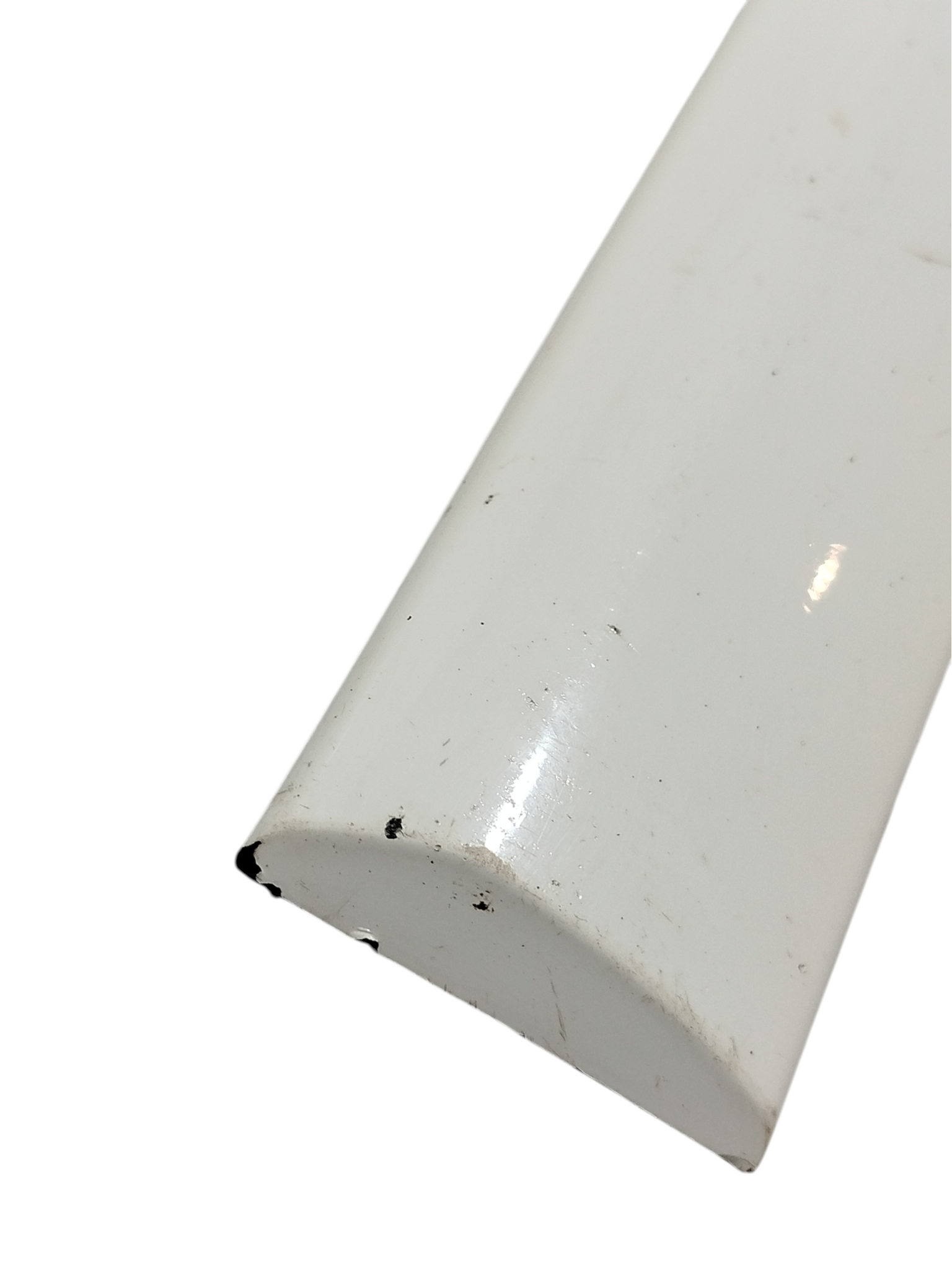 Friso Porta Traseira Esquerdo Vw Polo 2006 6q4853753 Branco 5