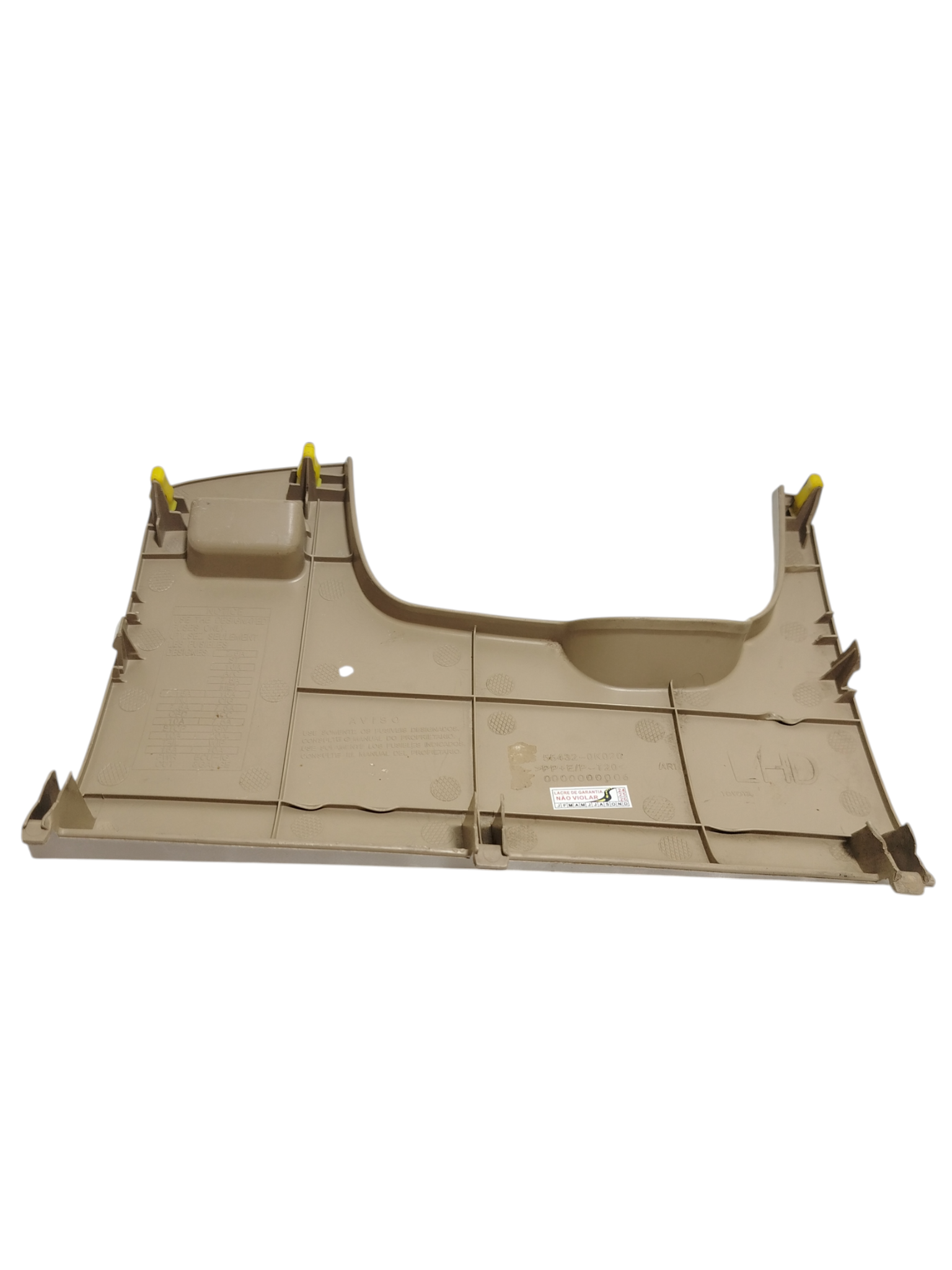 Tampa Caixa Fusível Toyota Hilux SW4 Beje 2009 554320K020 6