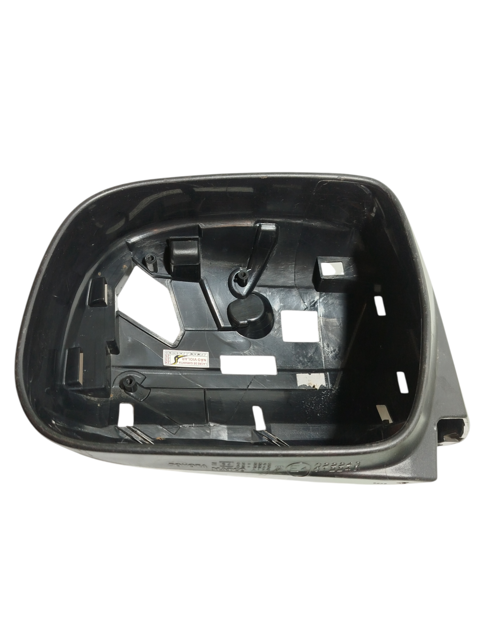 Moldura Retrovisor Esq Motoris Toyota Hilux SW4 2009 Orig 1