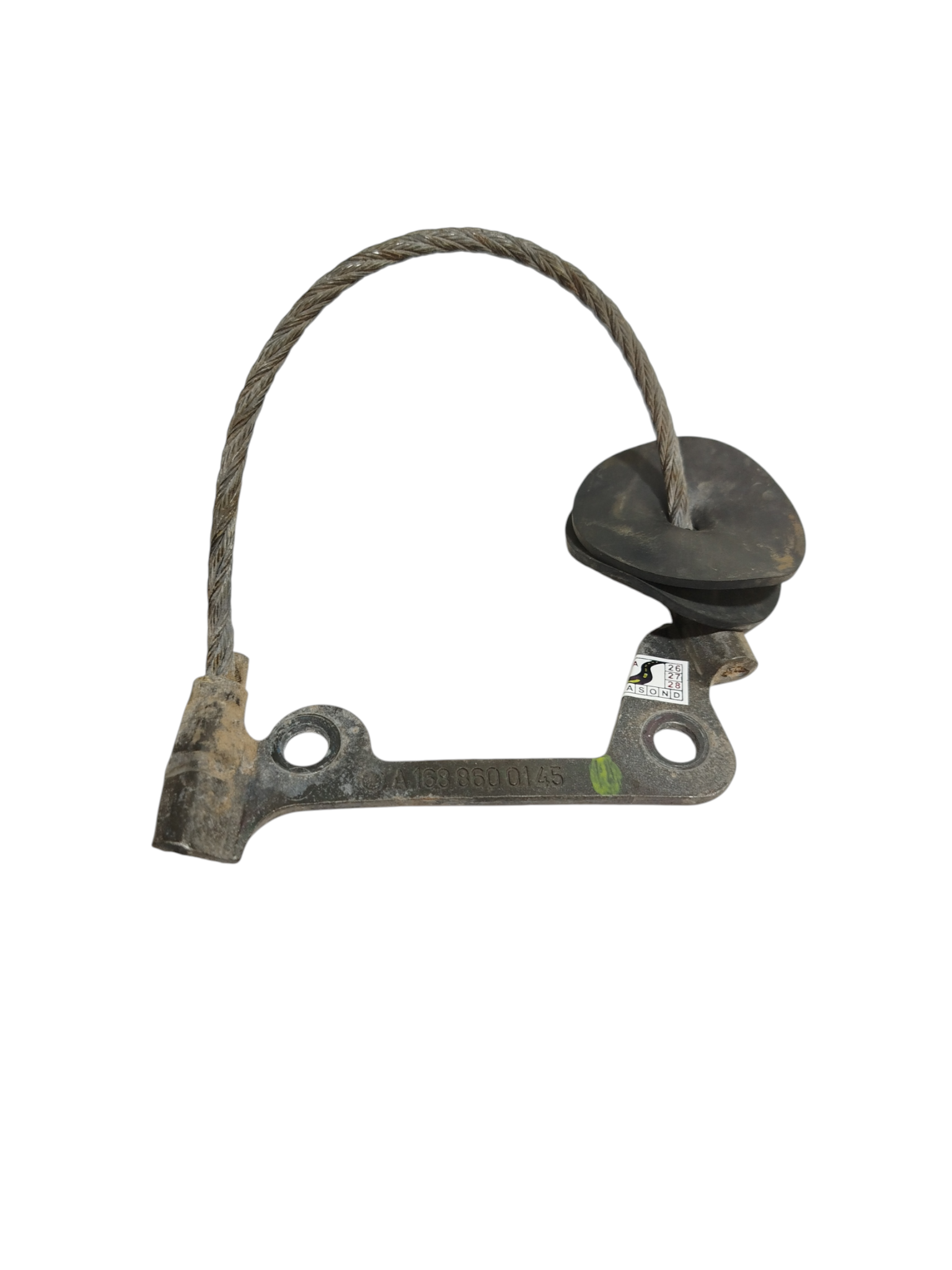 Alça Cabo Aço Porta Malas Esquerdo Mercedes Classe A