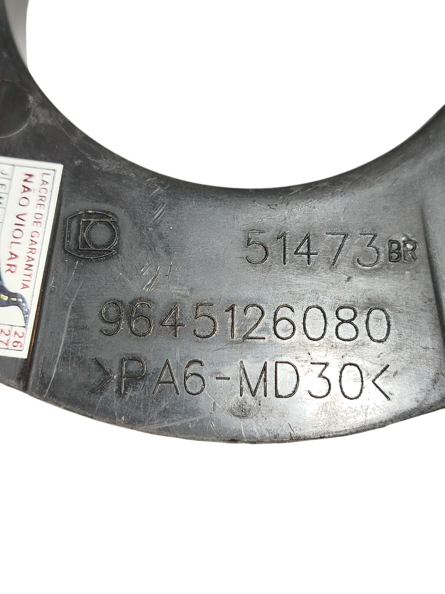 Capa Inferior Correia Dentada Peugeot 207 2009 2