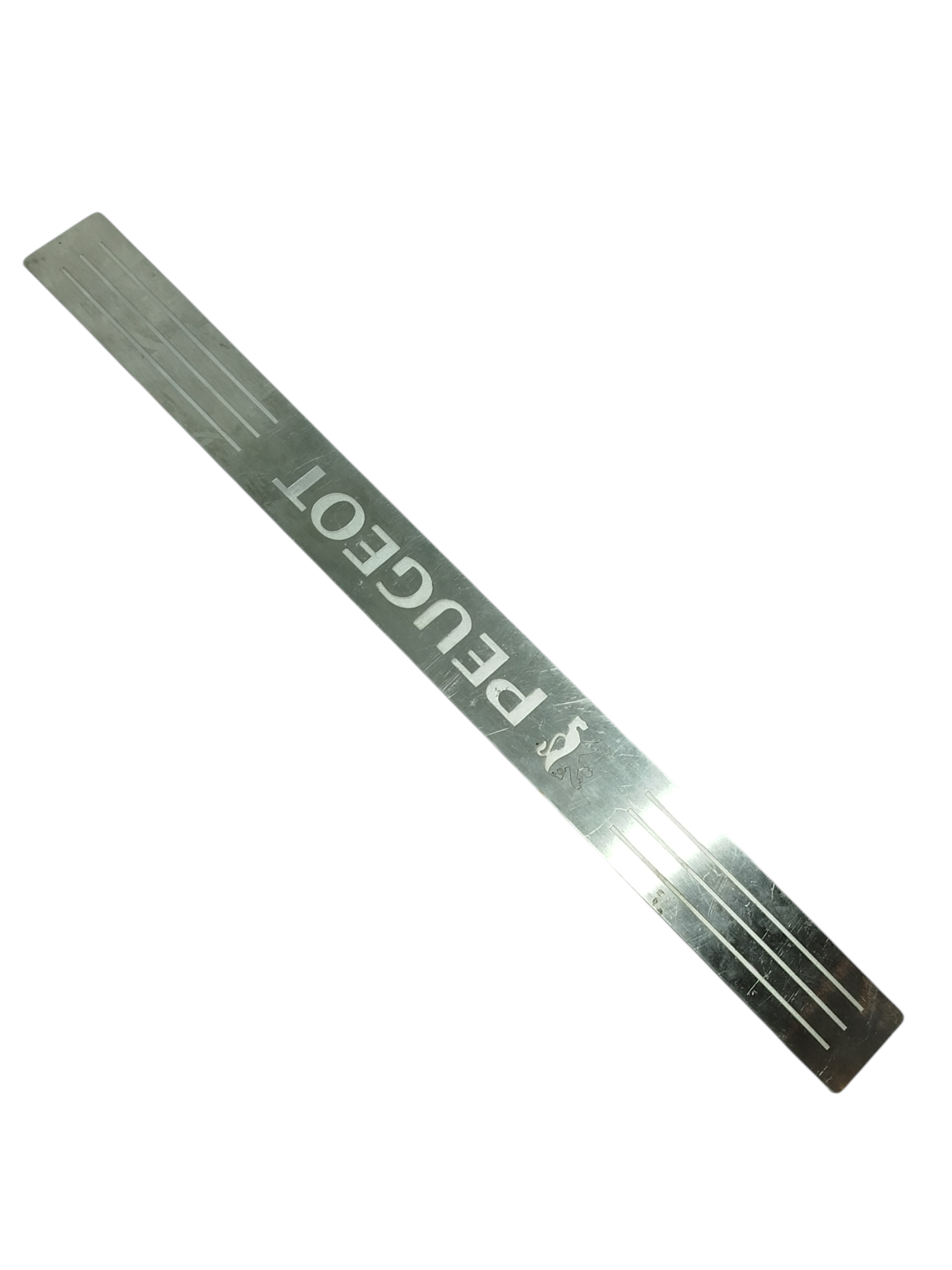 Soleira Central Aço Inox Peugeot 206 207 3