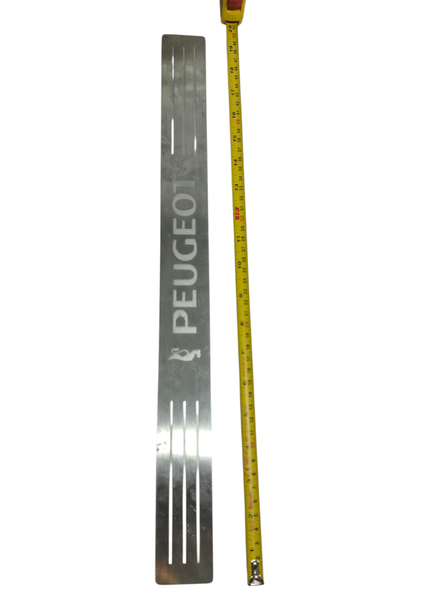 Soleira Central Aço Inox Peugeot 206 207 1