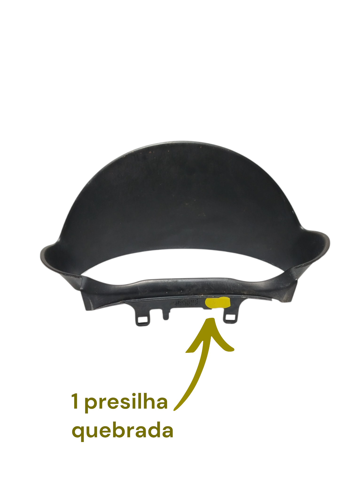 moldura painel instrumentos VW Gol G5 2009 5U1857059