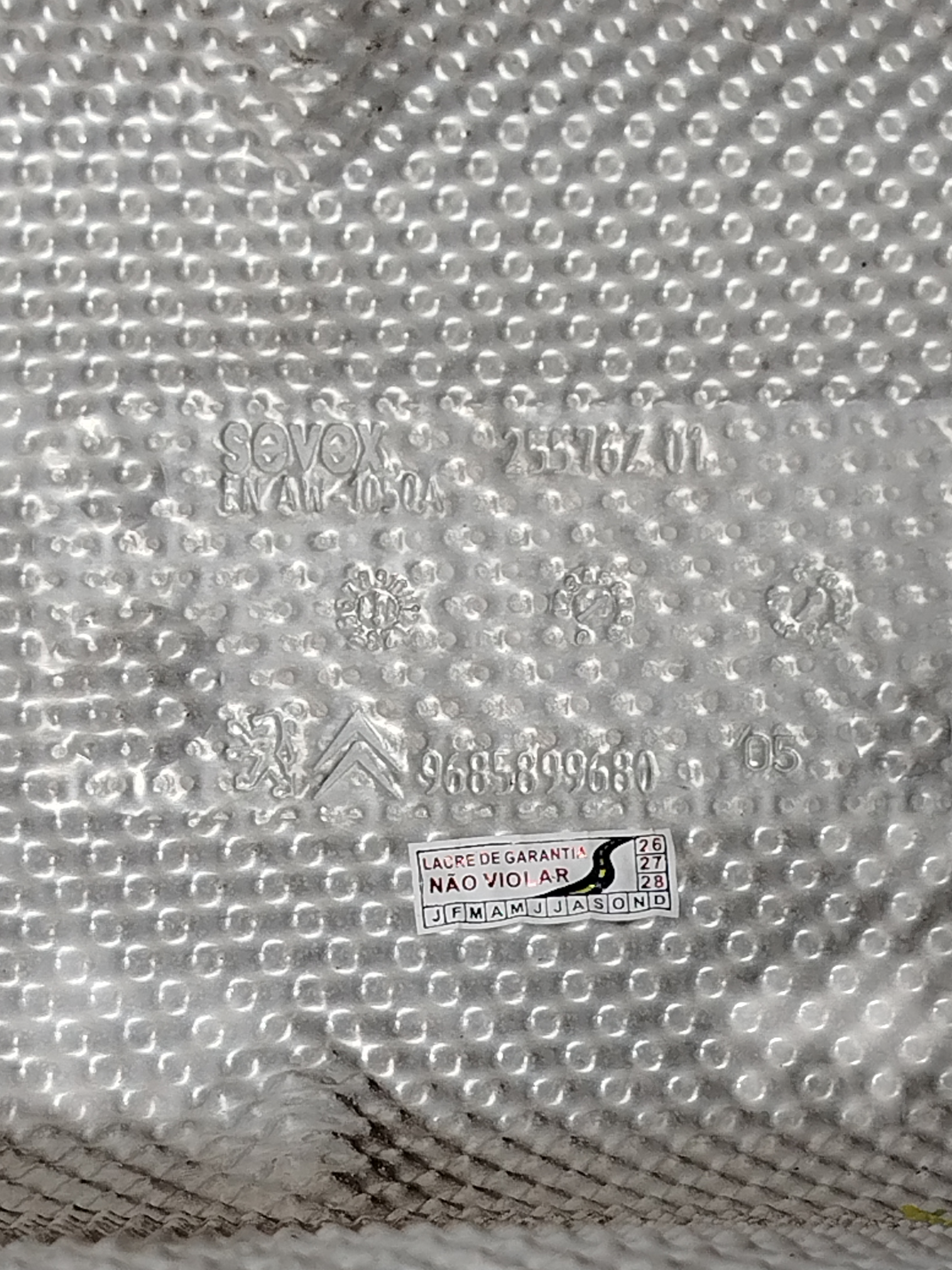 Defletor Protetor Escapamento Citroen C4 Picasso 9685899680 2