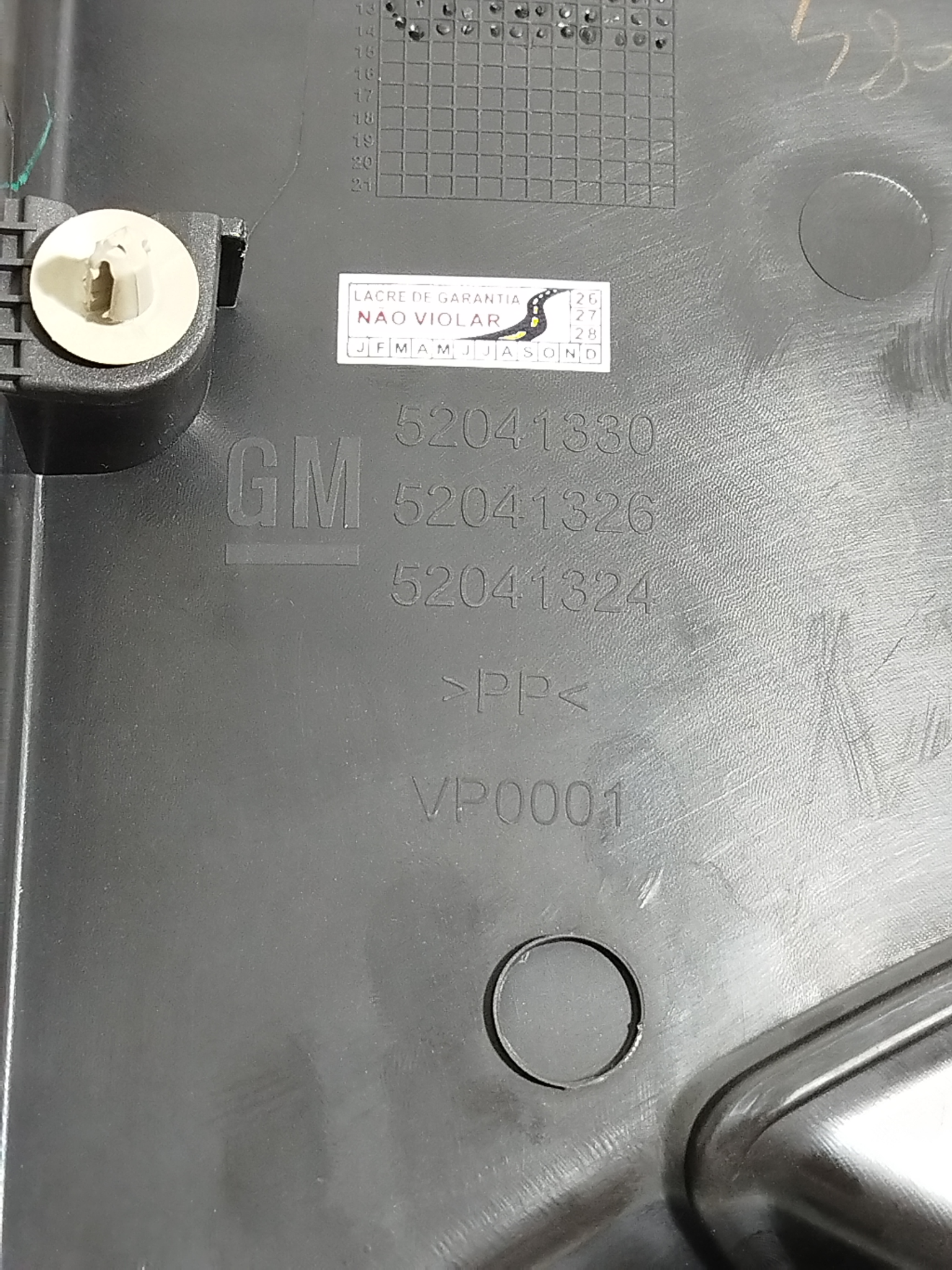 Forro Porta Traseira Esquerda GM Onix 2014 52041330 2