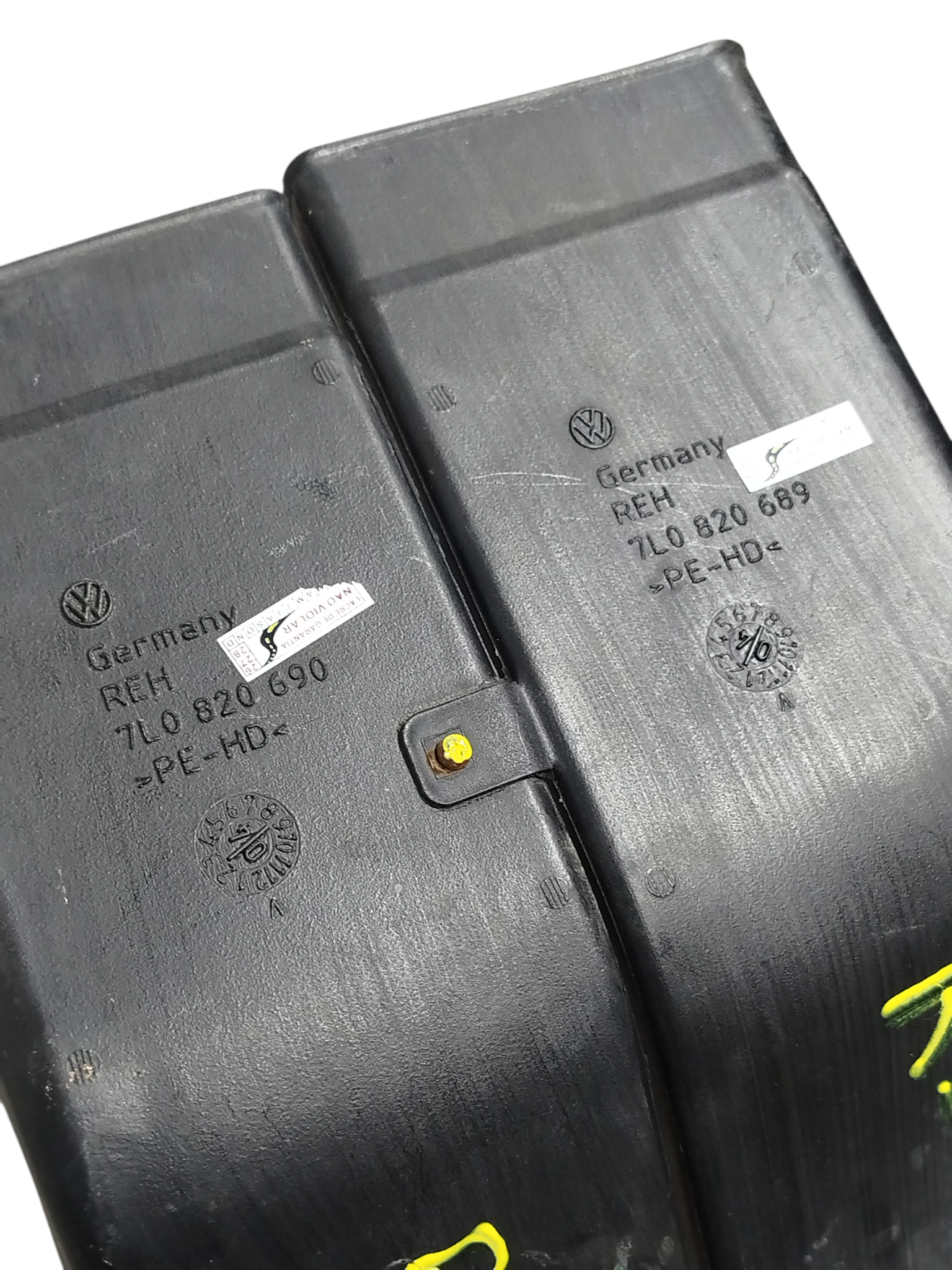 duto ar soleira assoalho VW Toareg 2005 7l0820690 3