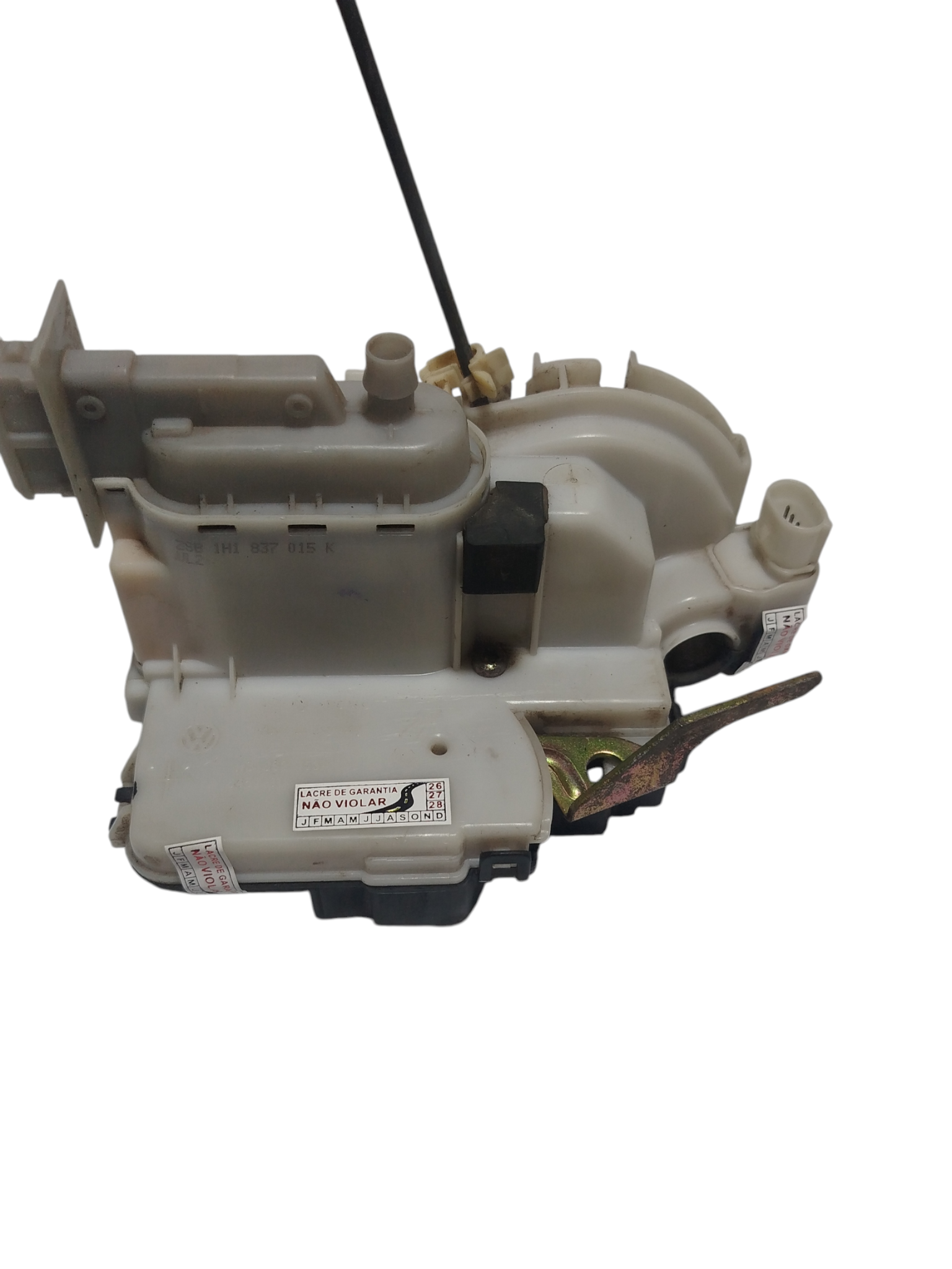 fechadura porta dianteira esquerda VW Golf 2002 1H0862153A 3