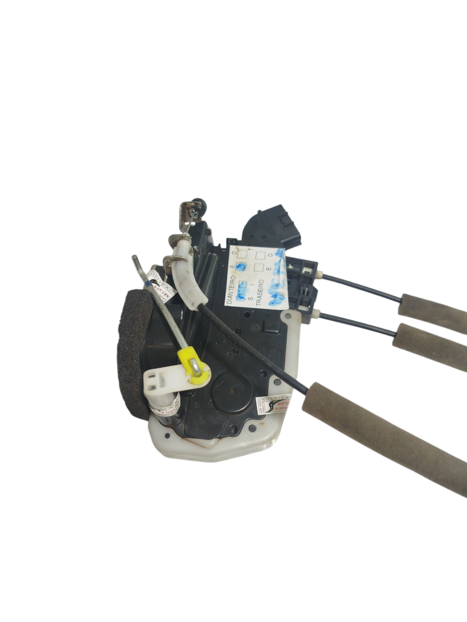 fechadura porta diant esquerda Nissan versa 4