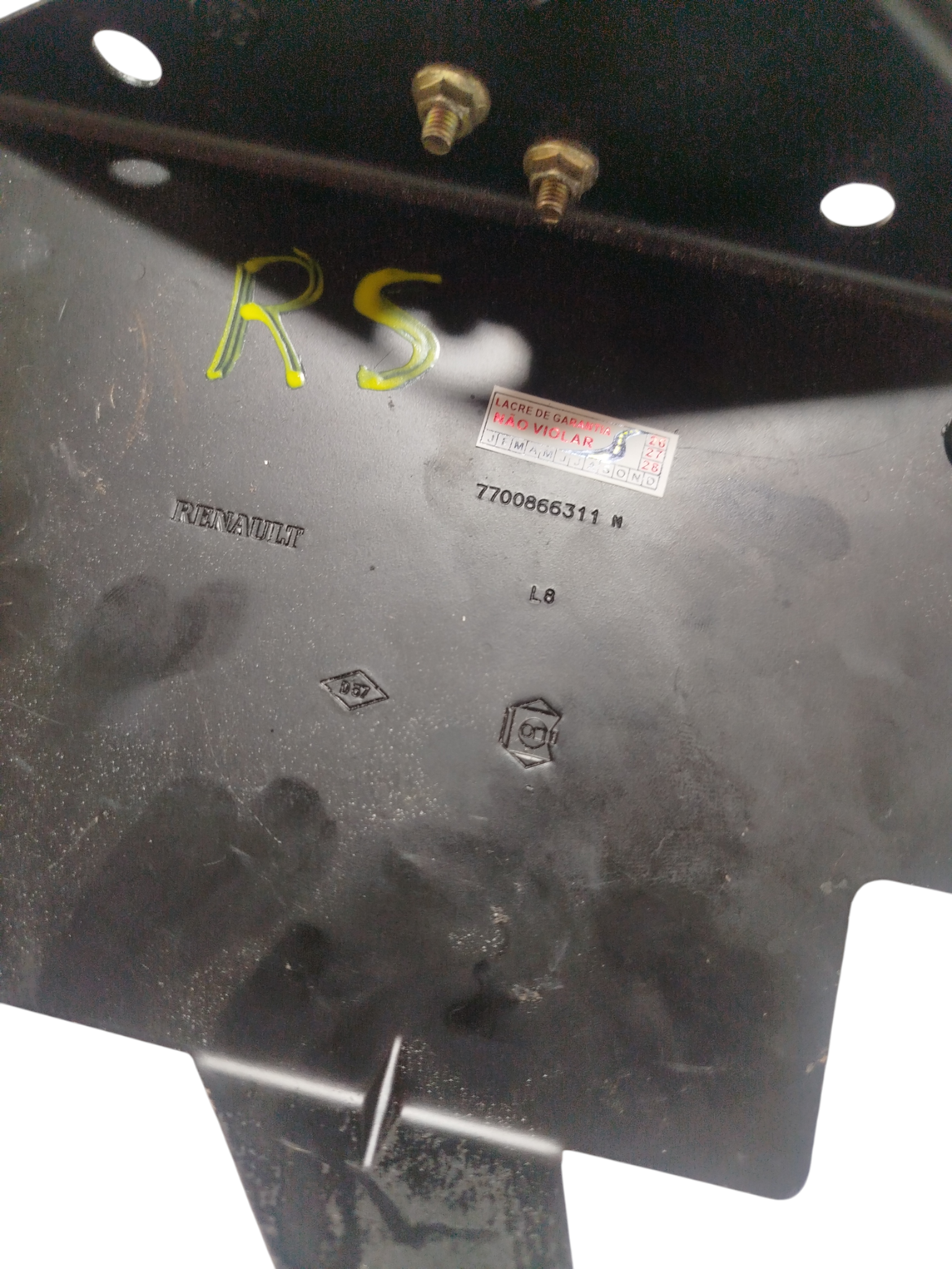 suporte modulo injeção Renault scenic 2000 7700866311 2