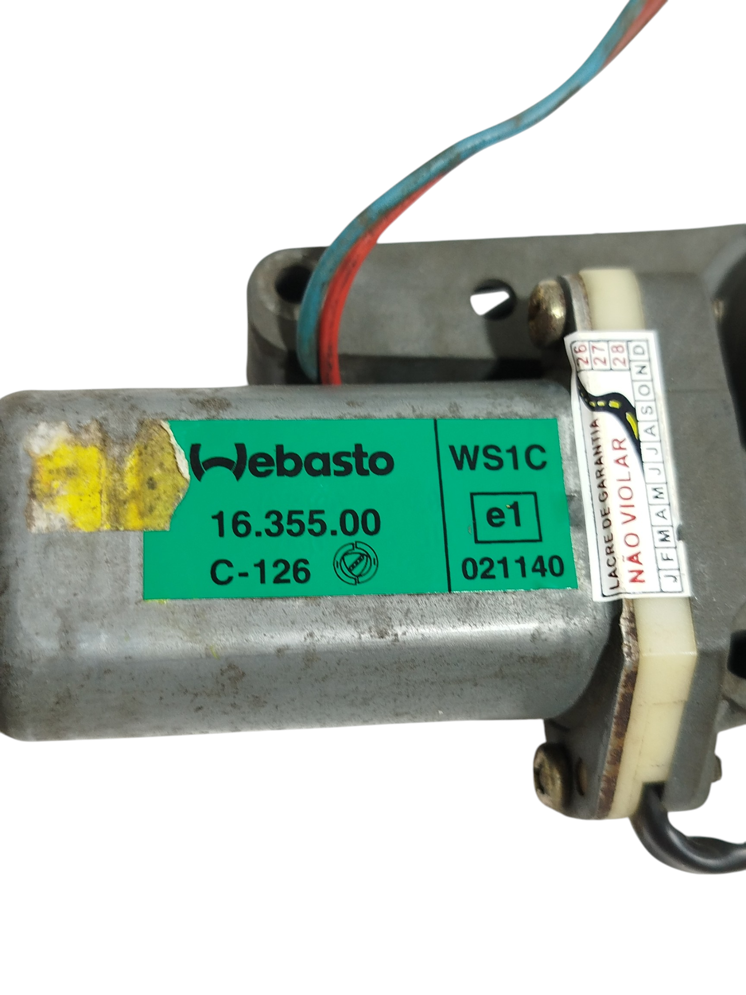 Motor Teto Solar Fiat Marea 2001 8329460014 2