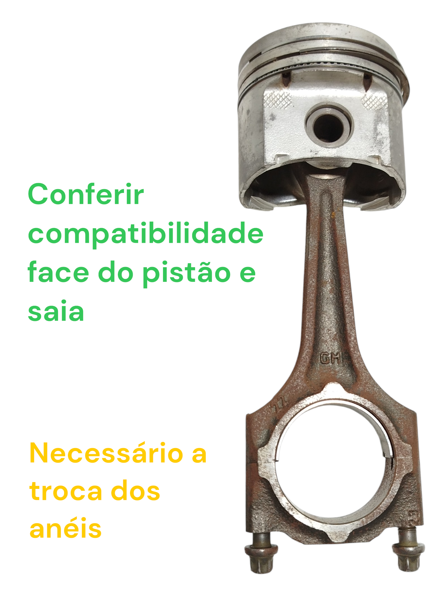 Pistão Biela Gm Celta Corsa 128/0 71l31a1   pb