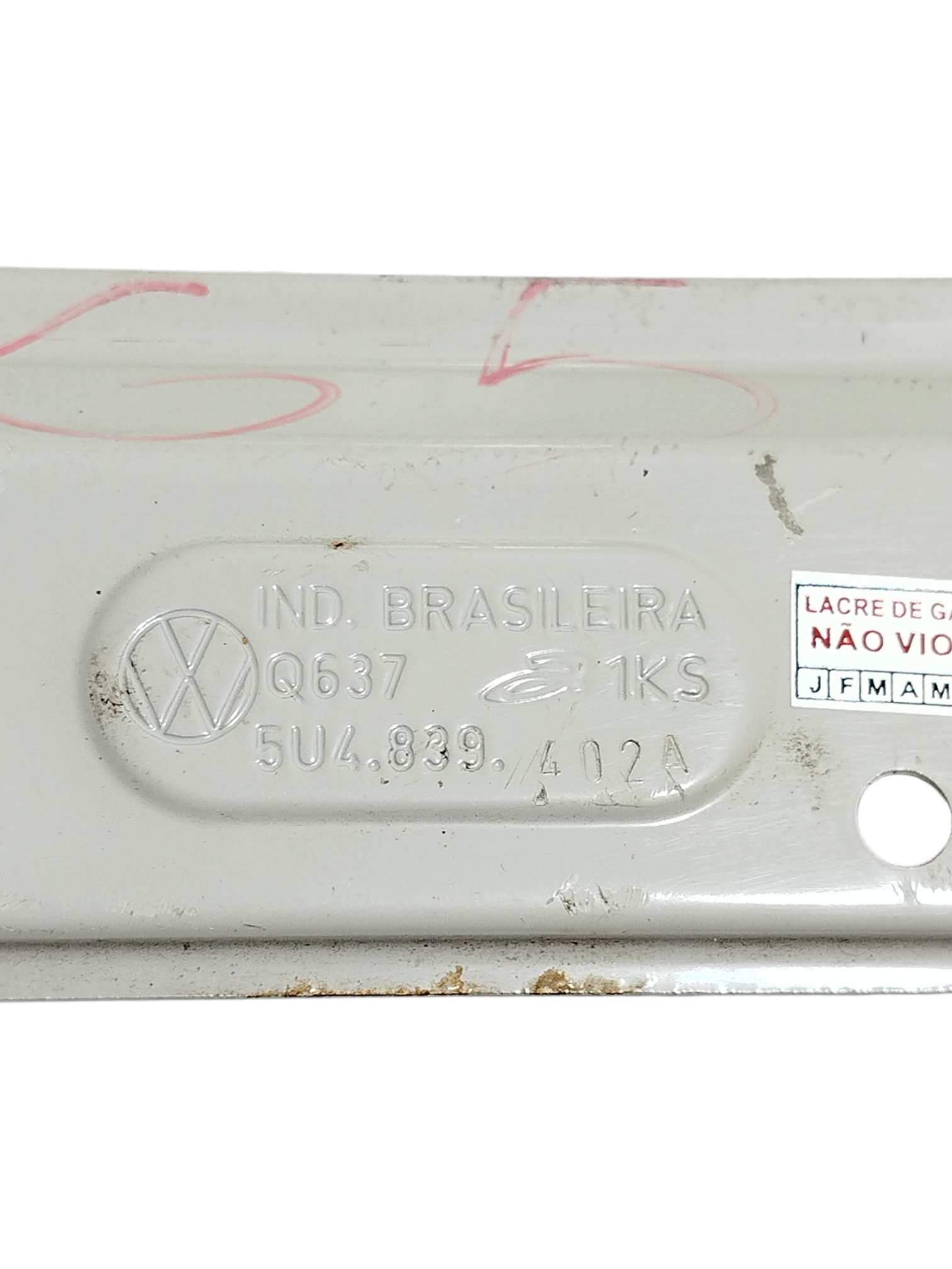 Maquina Vidr Motor Elet Tras Dir Vw Gol G5 2009 5u4839402A 2
