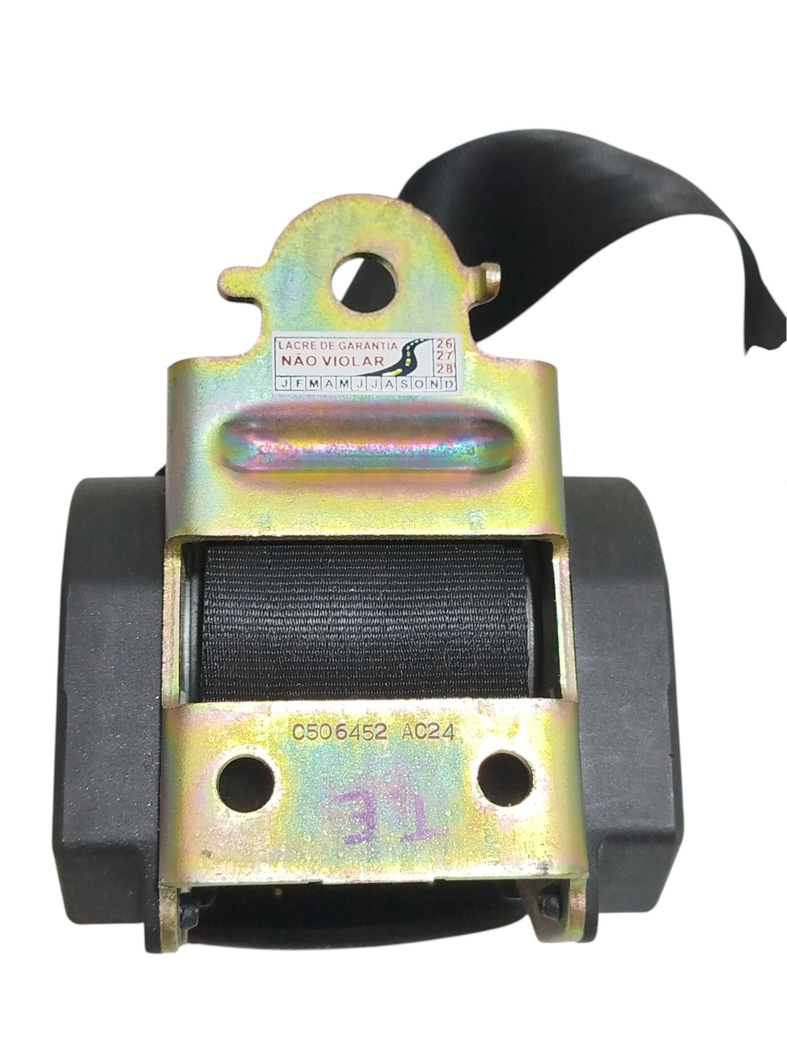 Cinto Segurança Traseiro Esquerdo Peugeot 307 2004 Orig 2