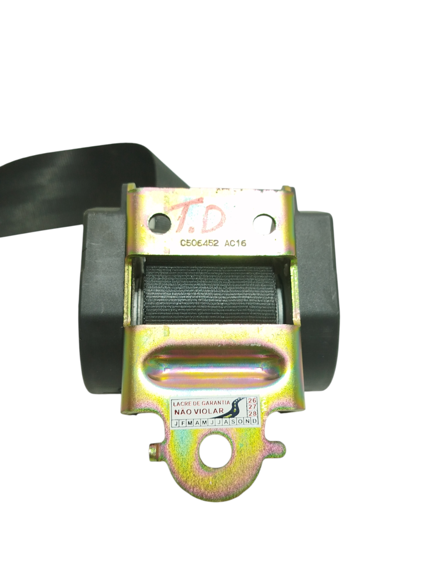 Cinto Segurança Traseiro Direito Peugeot 307 2004 Original 2