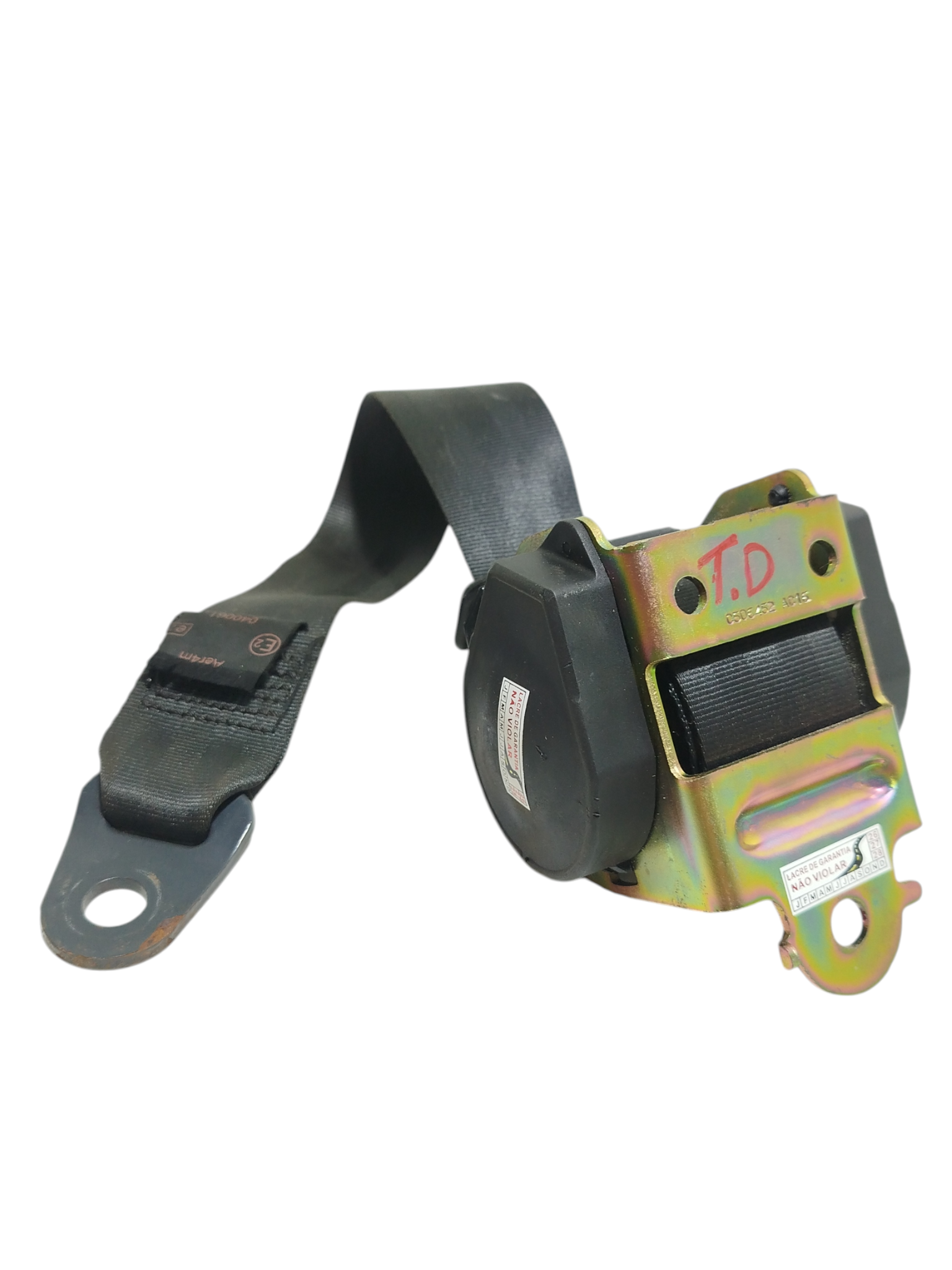 Cinto Segurança Traseiro Direito Peugeot 307 2004 Original 7