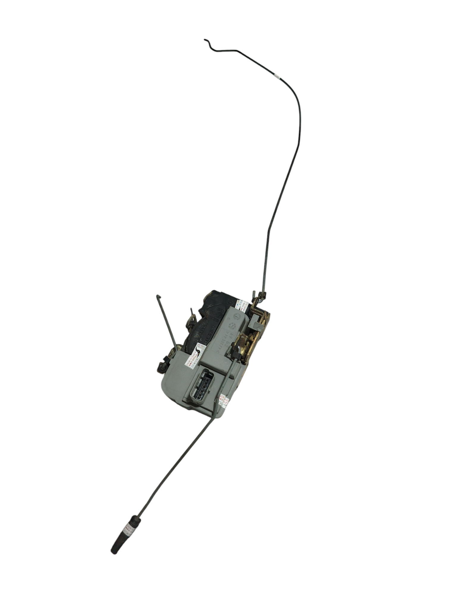 Fechadura Porta Diant Esquerd Motorista Peugeot 206 2004 Ori 3