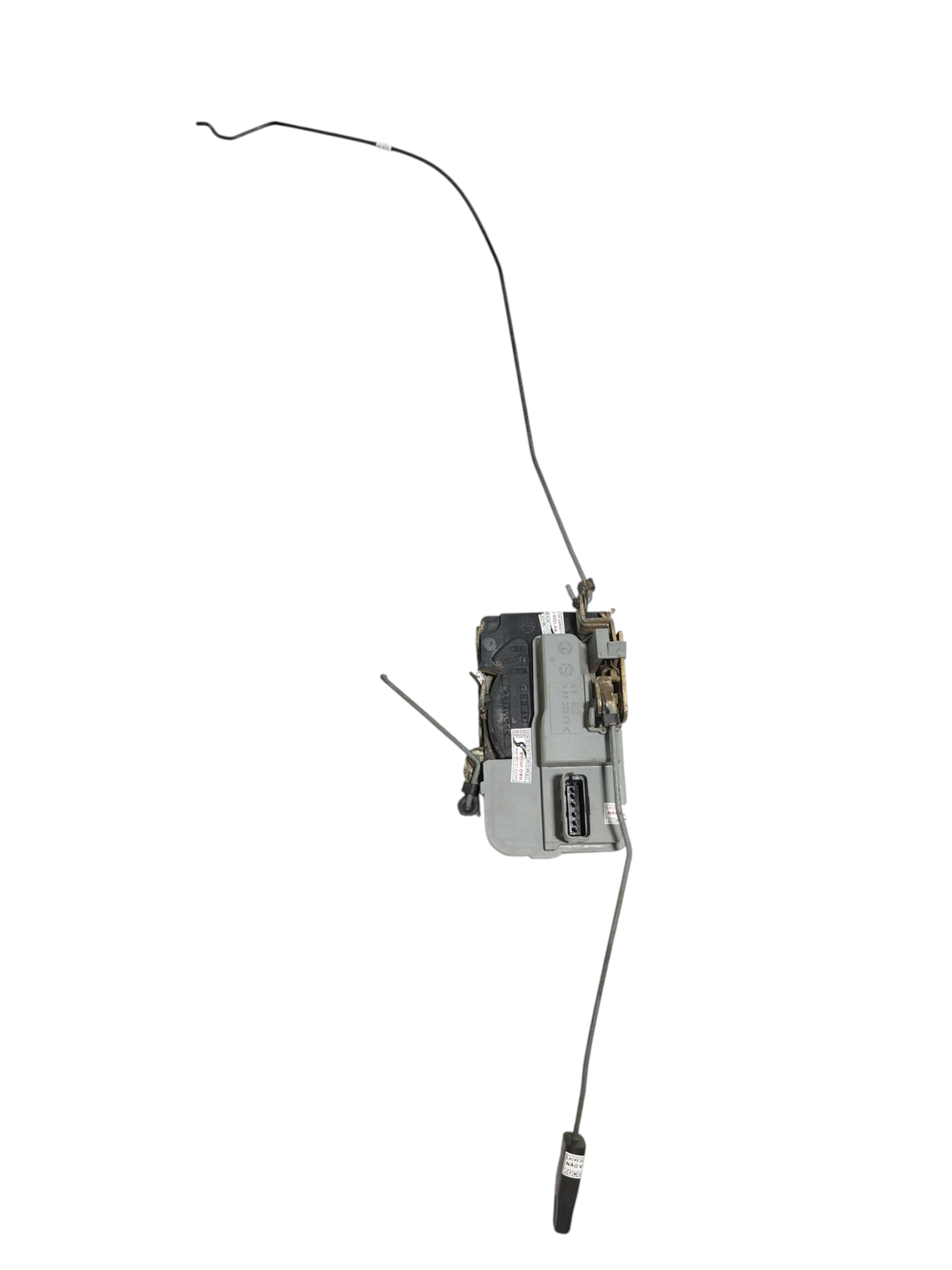 Fechadura Porta Diant Esquerd Motorista Peugeot 206 2004 Ori 4