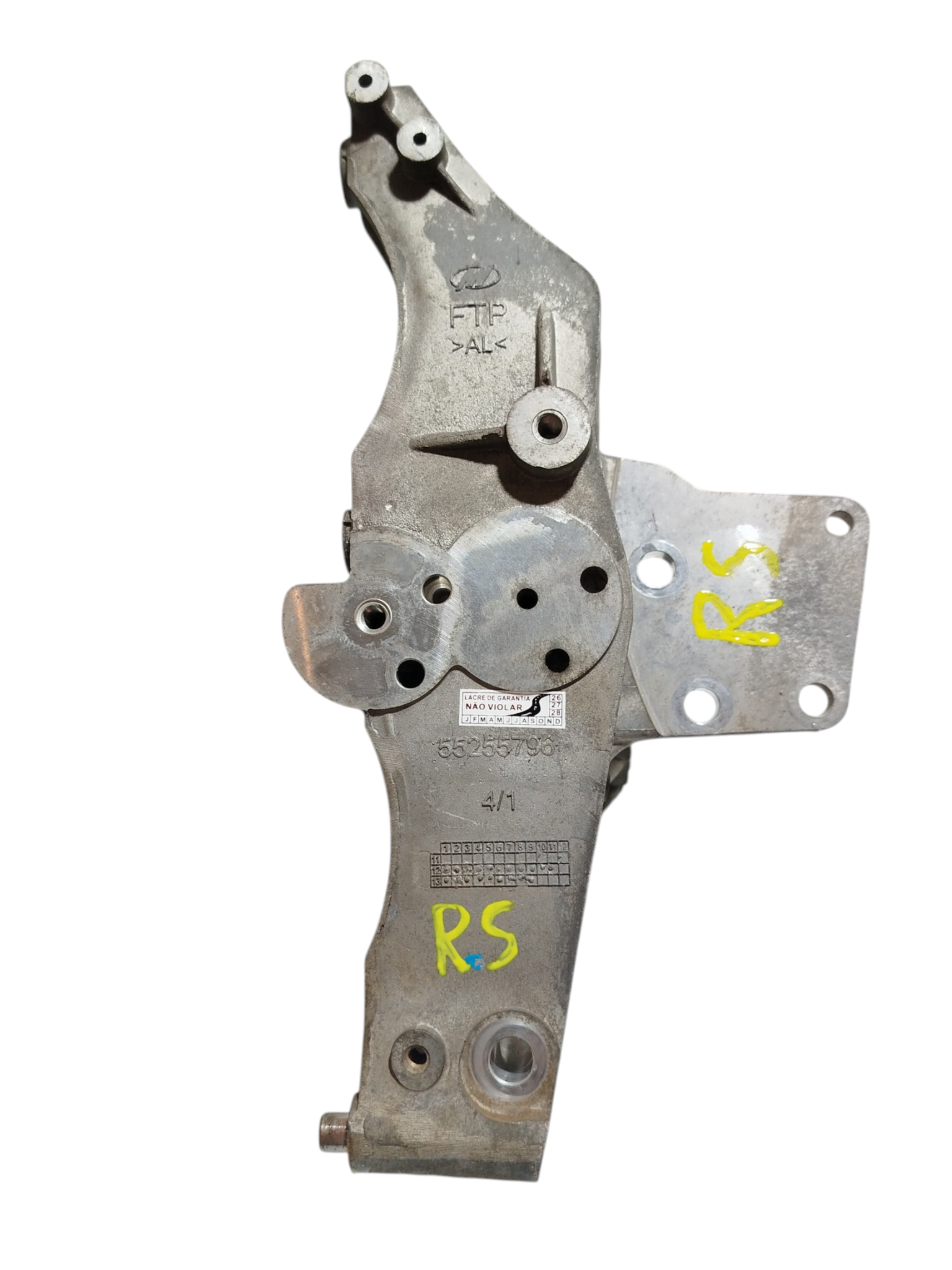 Suporte Compressor Alternador Fiat Grand Siena Attr 1.4 2013 3