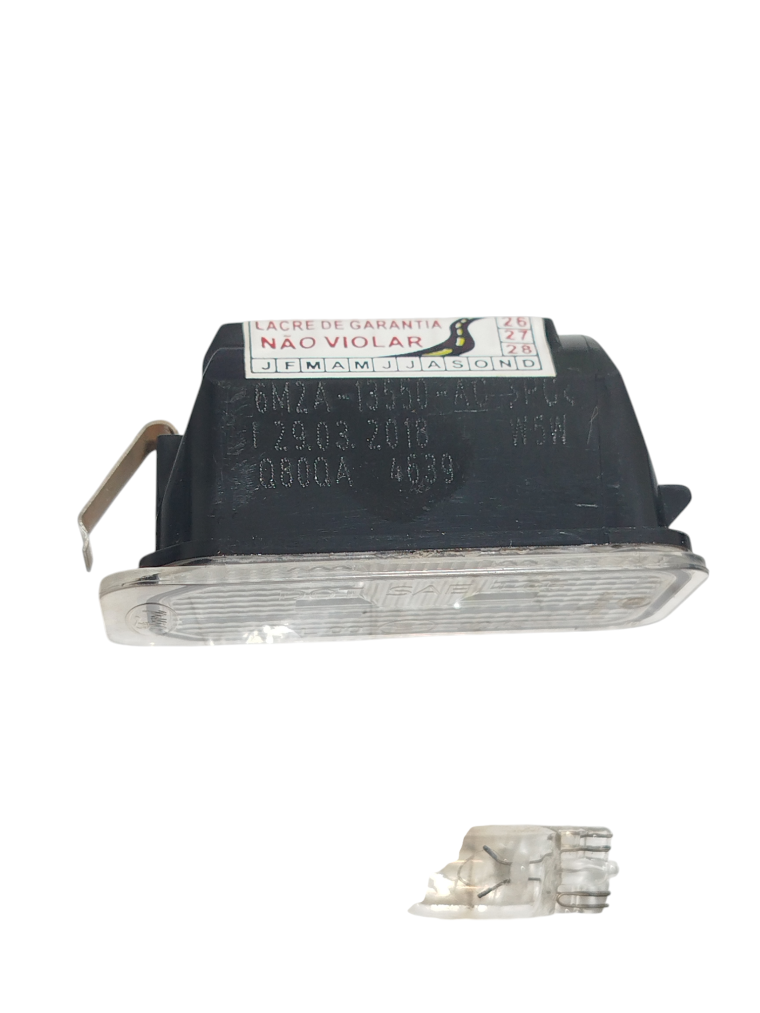 Par Luz Placa Ford Ka 1.5 Sedan 2019 Original 3