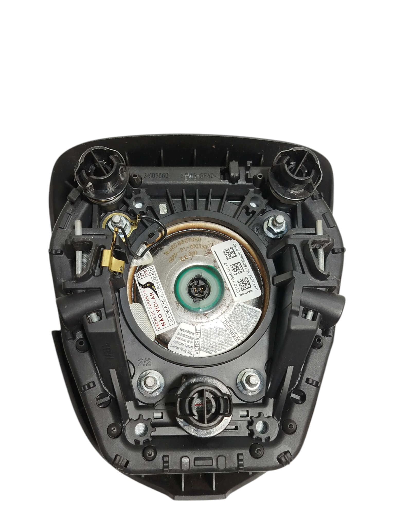 Bolsa Airbag Volante Spin Manual 2018 1.8 34105660 2