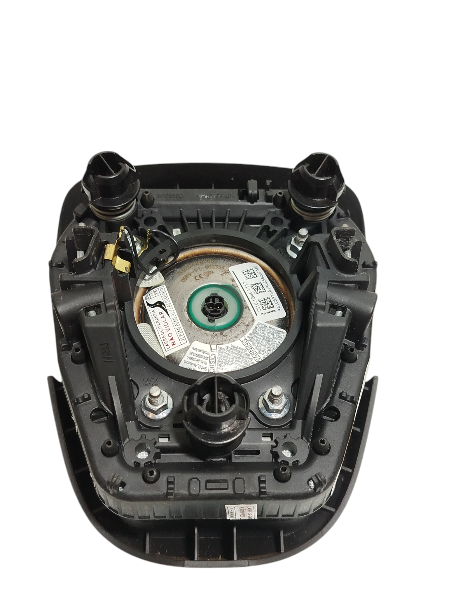 Bolsa Airbag Volante Spin Manual 2018 1.8 34105660 4