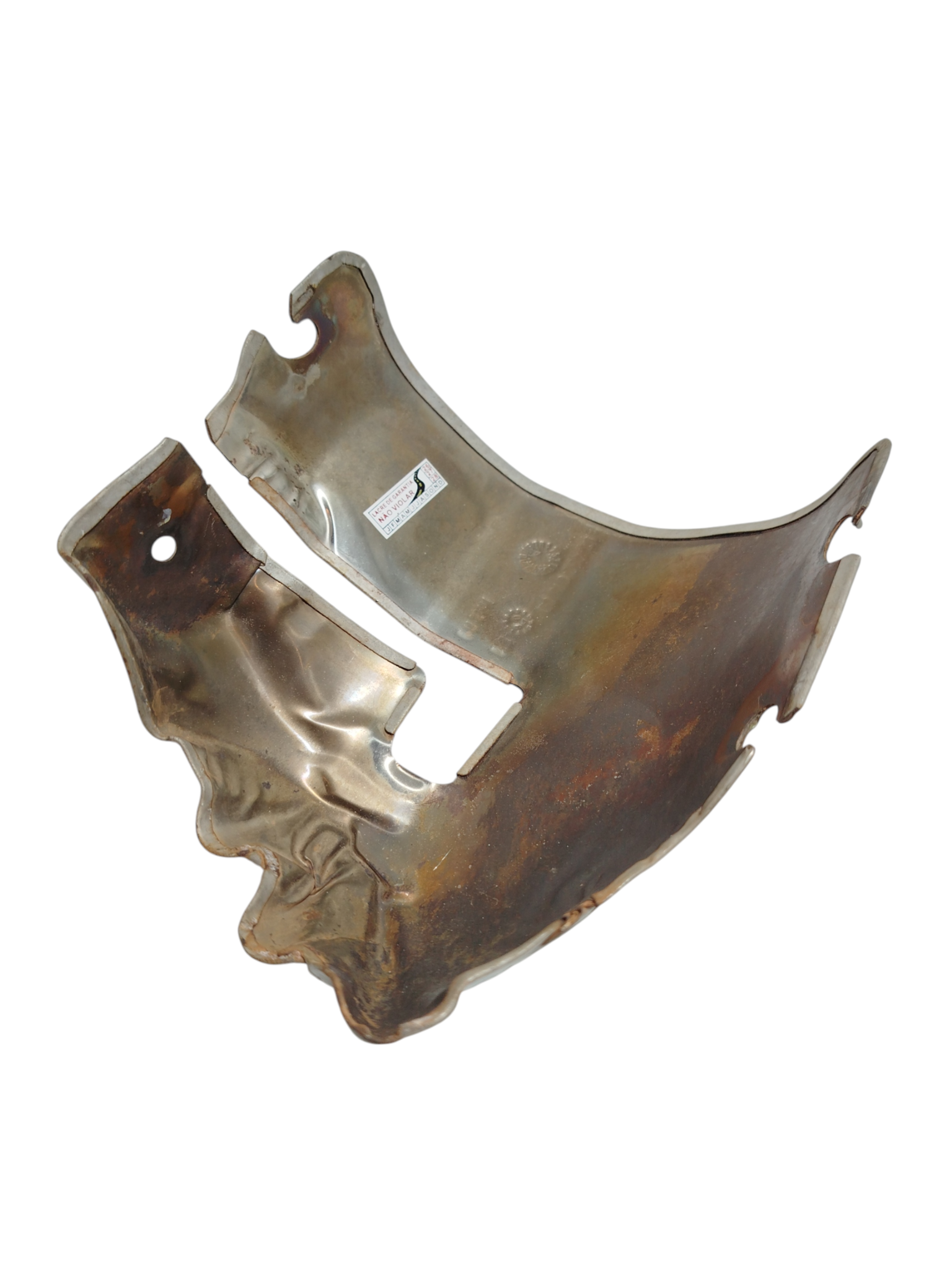 Protetor Defletor Calor Escape Citroen C4 2010 9649201380 3