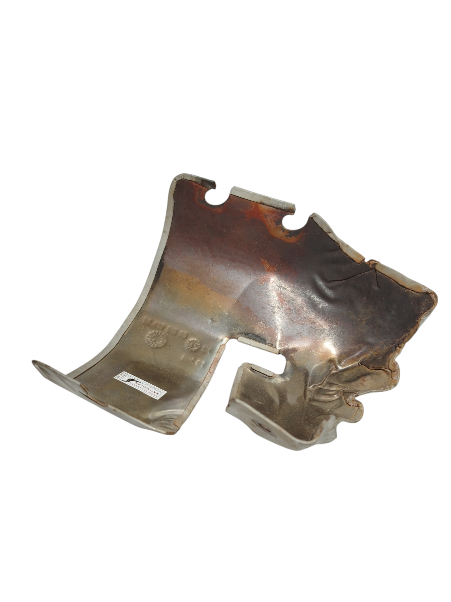 Protetor Defletor Calor Escape Citroen C4 2010 9649201380 7