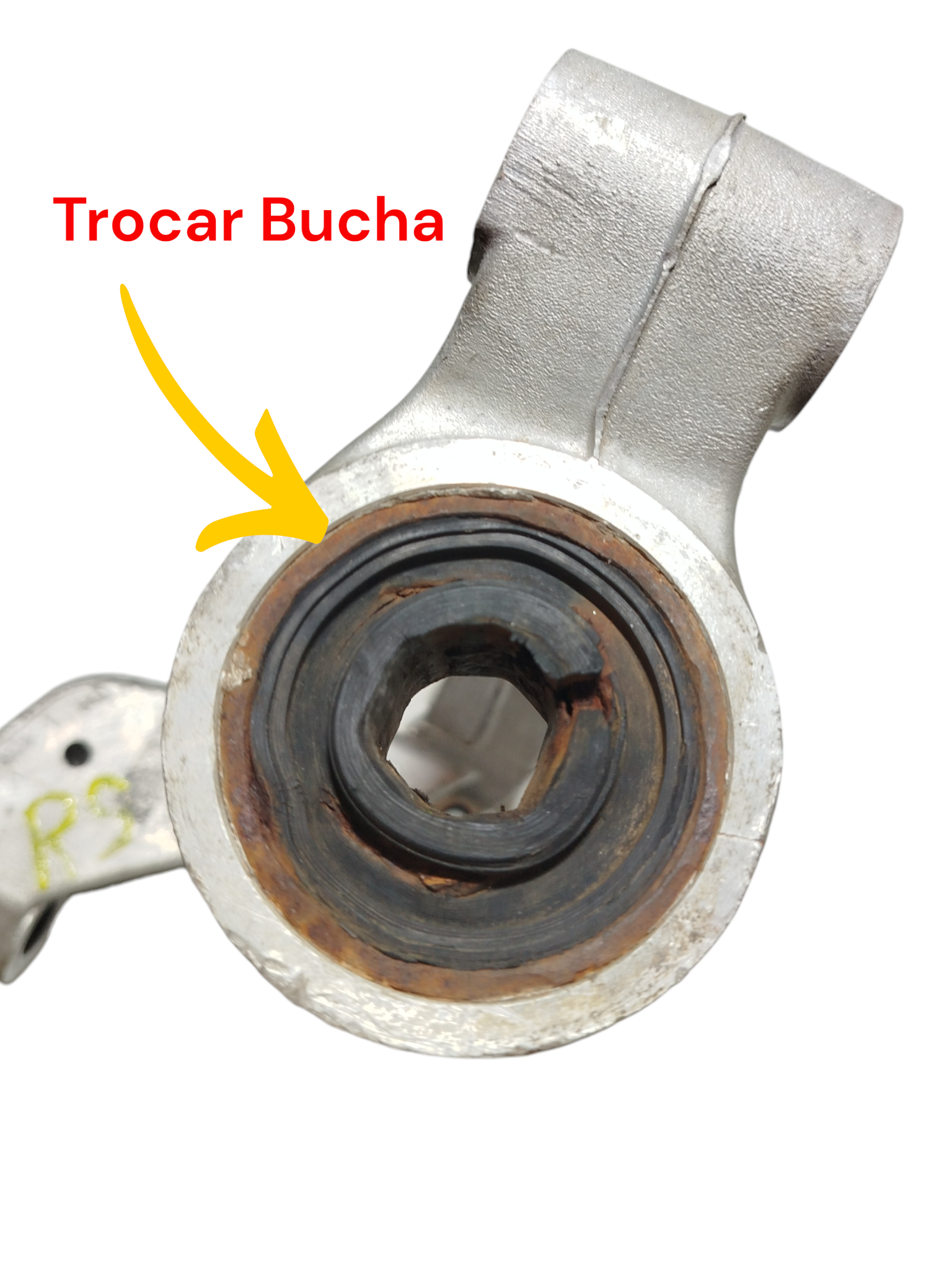 Suporte Bandeja Suspensão Esquerdo Vw Fox 2009 Detalhe 3