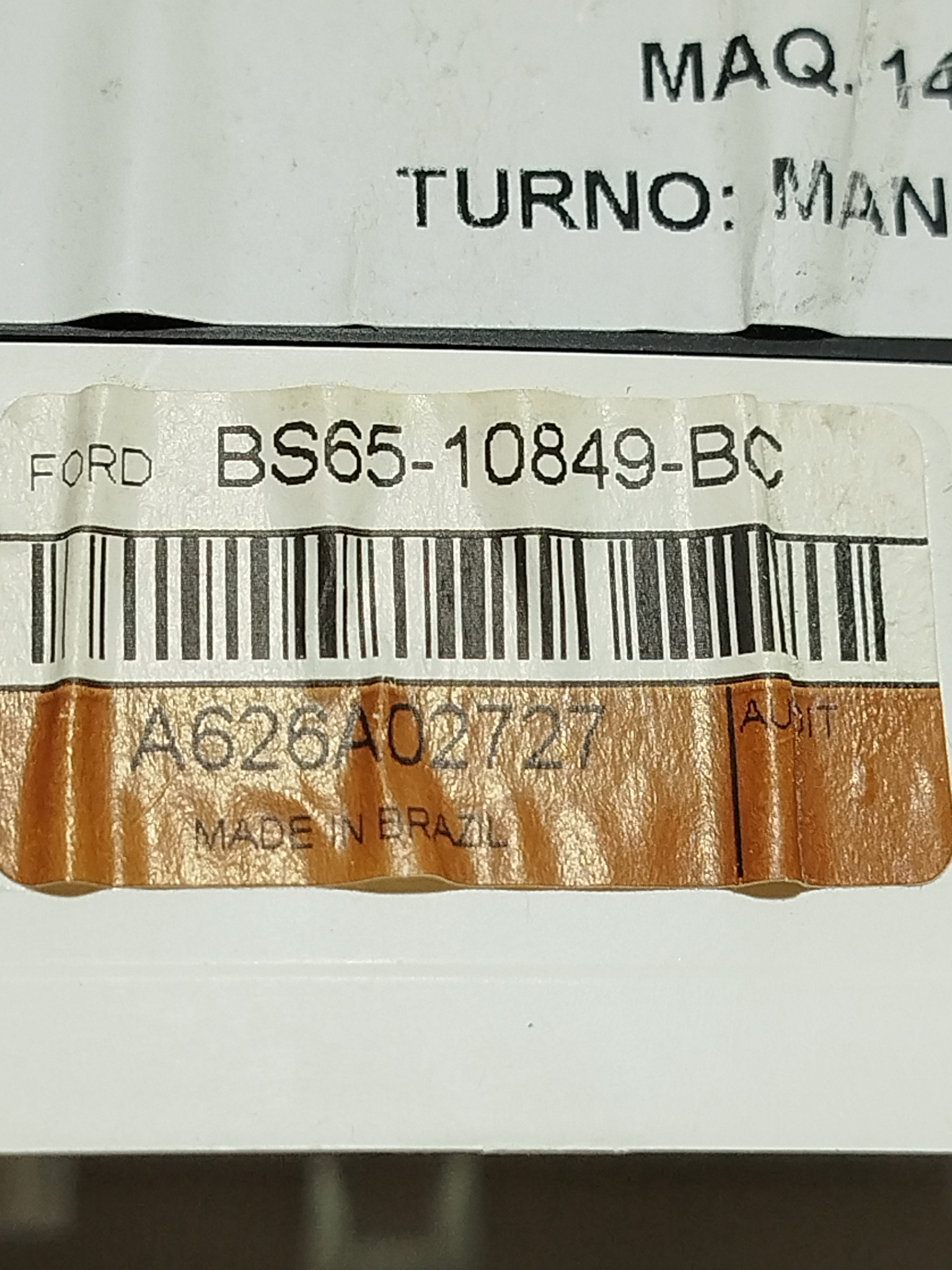 Kit Módulo Injeção Code Ford Fiesta 2014 1.0 Flex 4
