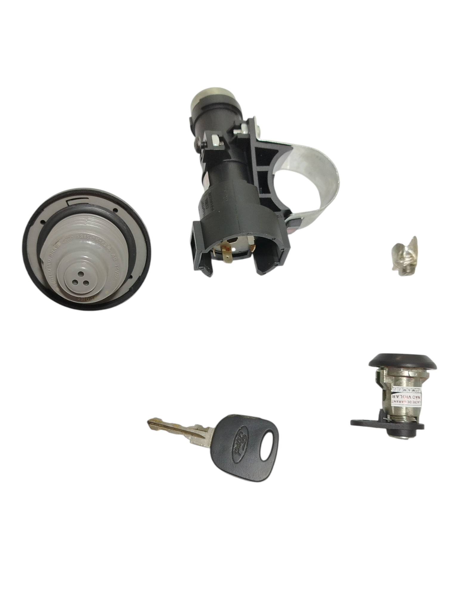 Kit Cilindro Chave Ignição Ford Fiesta 1.0 2014 9