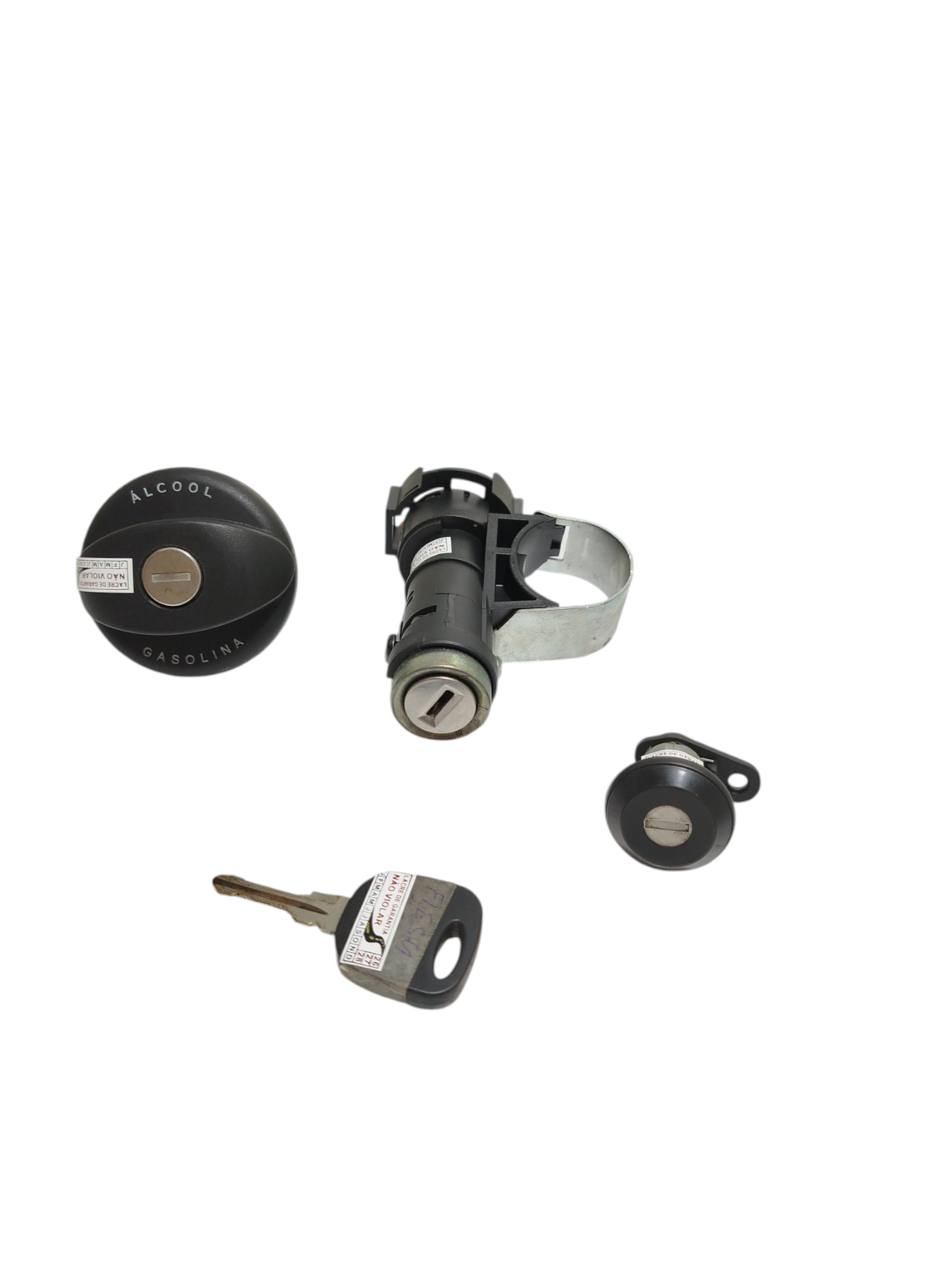 Kit Cilindro Chave Ignição Ford Fiesta 1.0 2014
