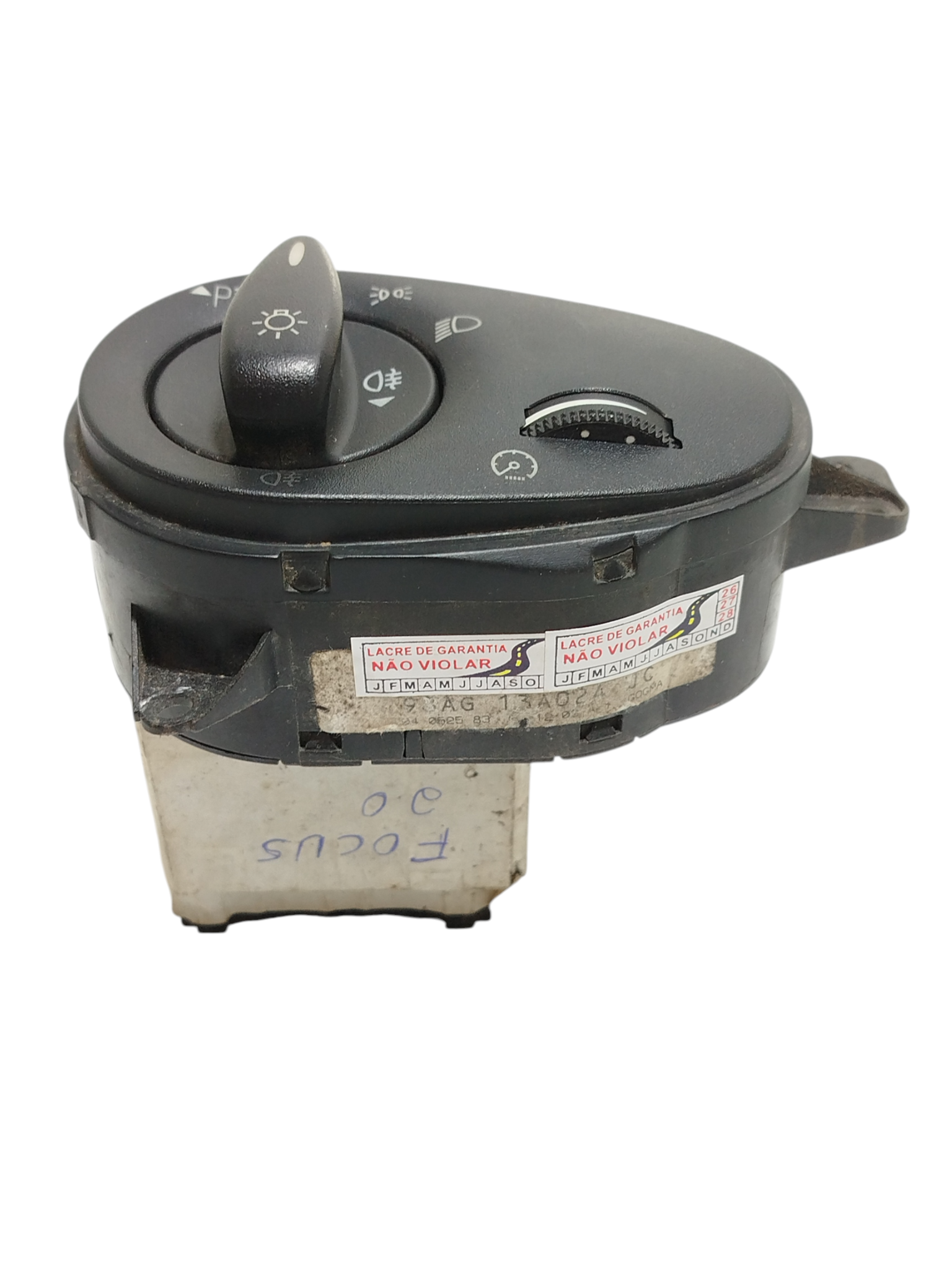 Comando Botão Farol Luz Chave Ford Focus 2007 498610 Orig 6