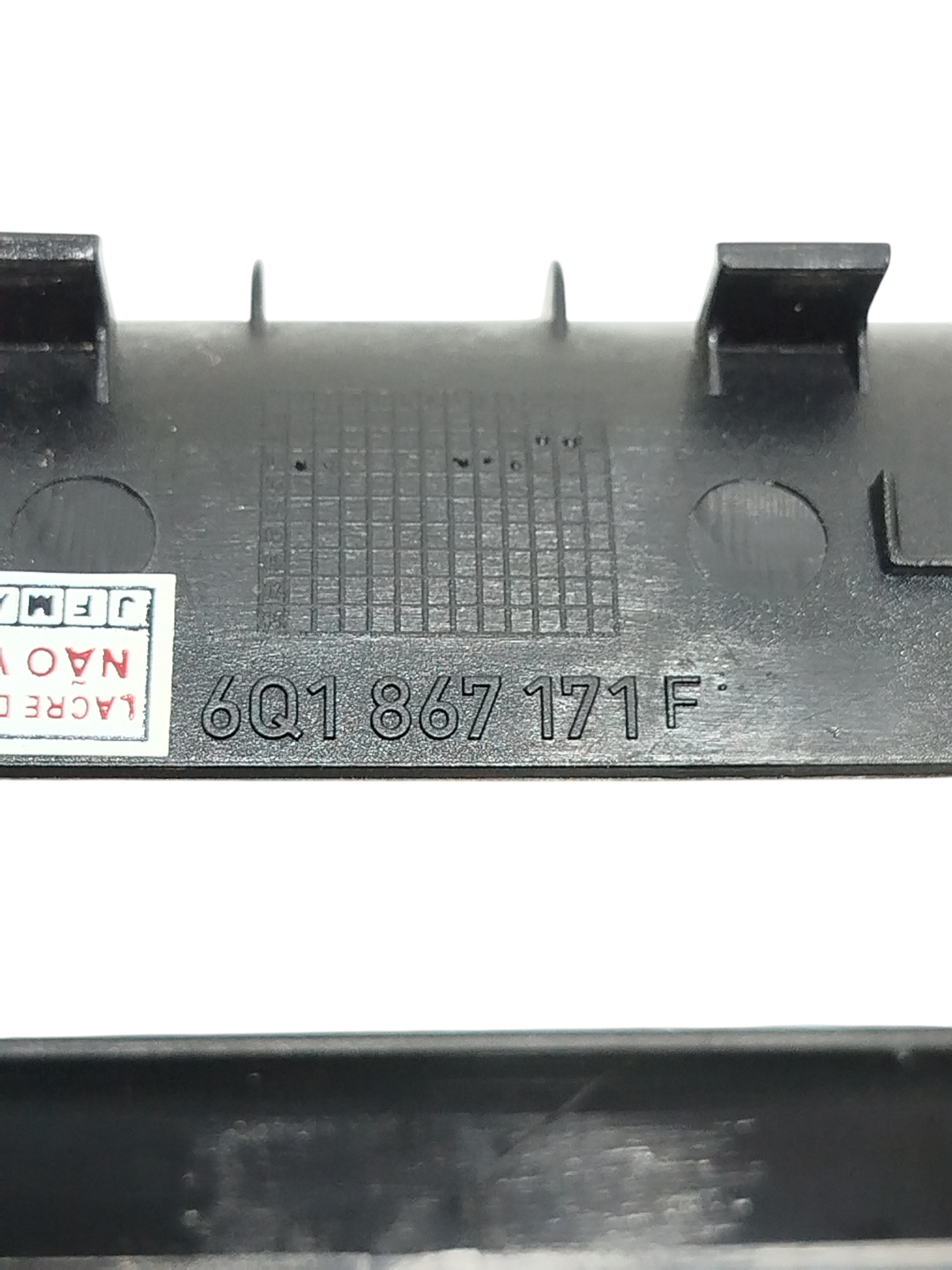 Moldura Botao Vidr Elet Diant Esq Polo 2003 Orig 6Q1867171F 2