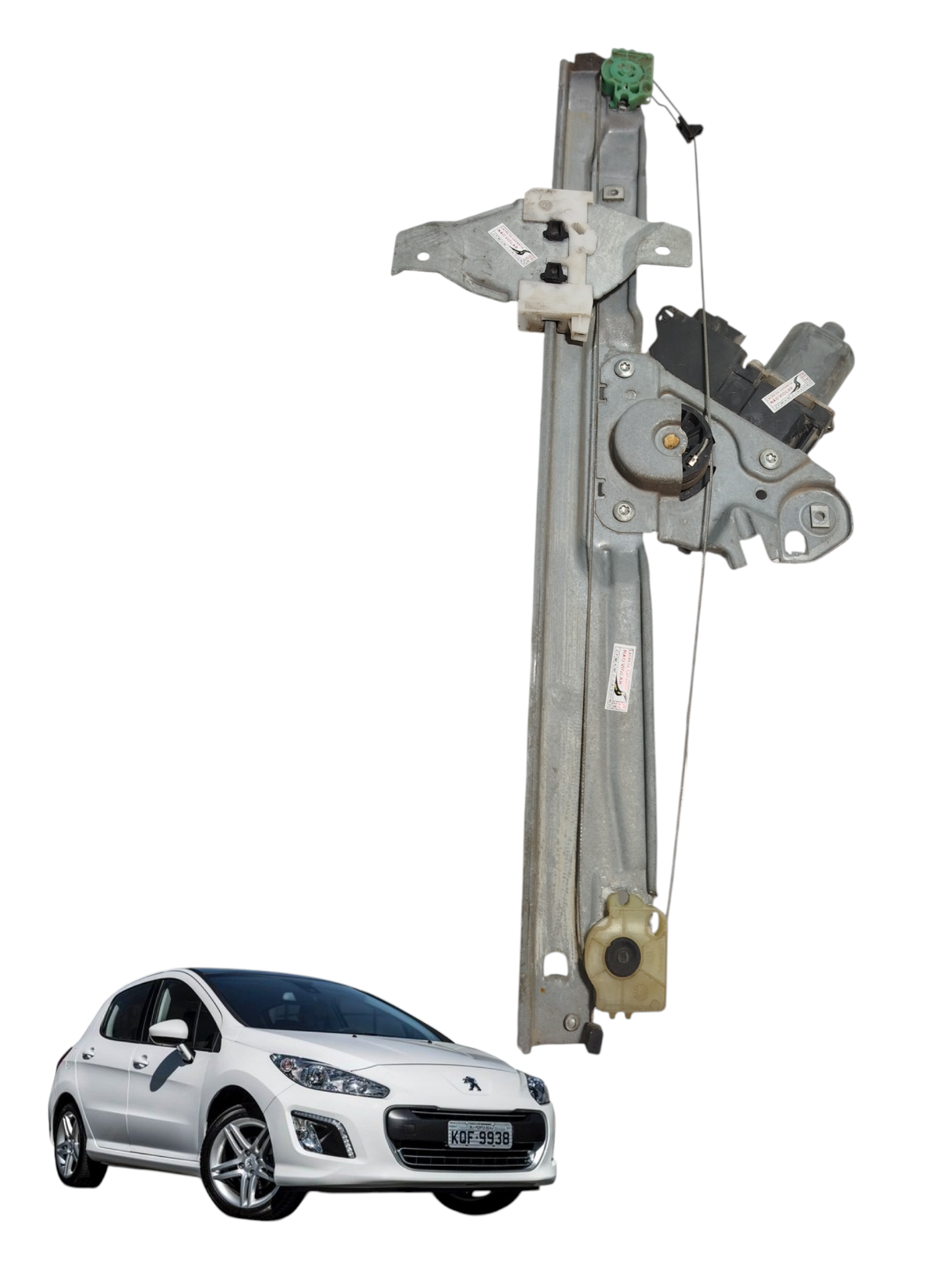 Maquina Vidr Dianteiro Esquerdo Peugeot 308 2013 9675467480 1