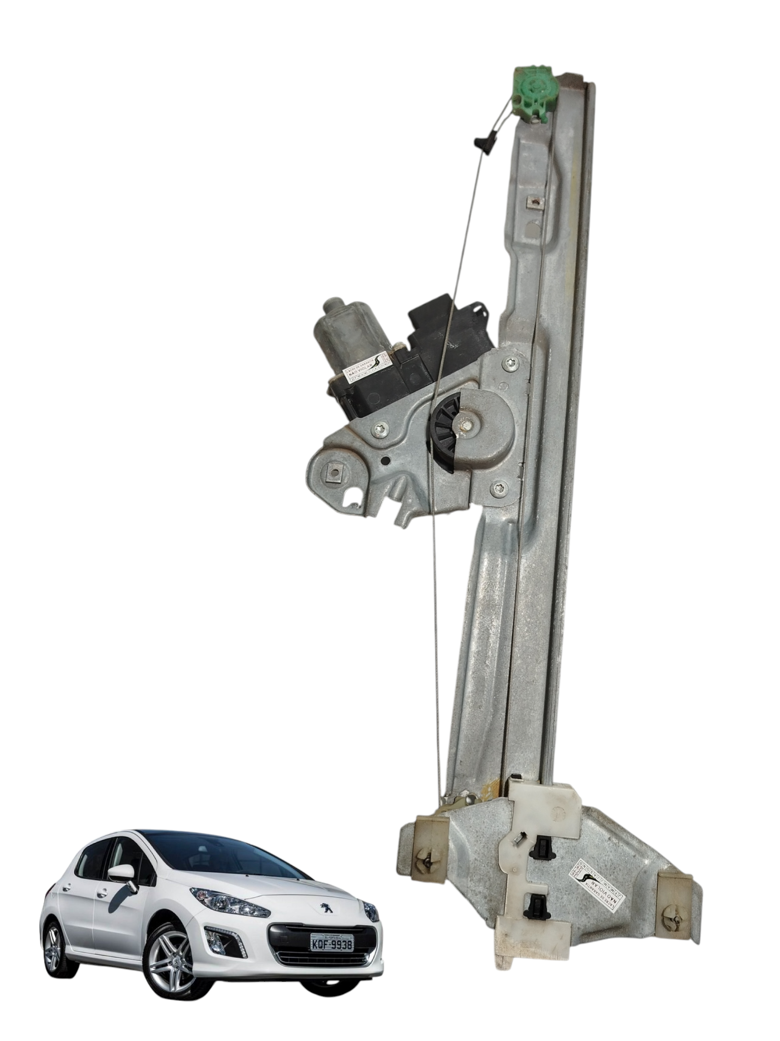 Maquina Vidr Dianteiro Direito Peugeot 308 2013 9675467380 1