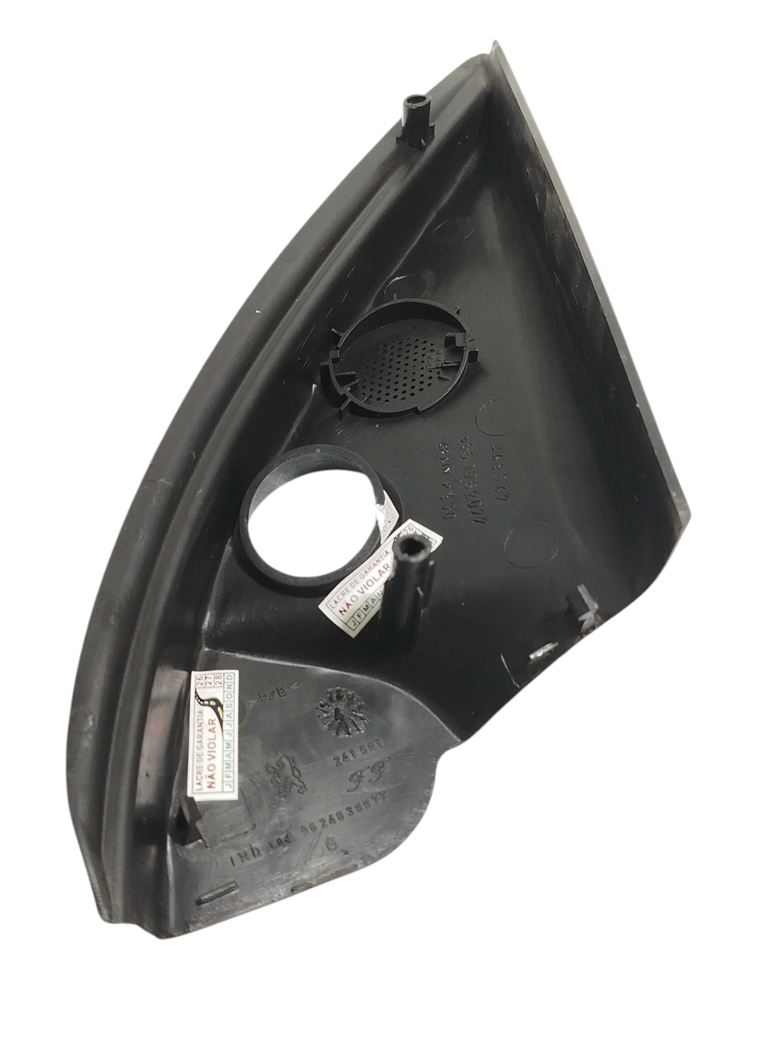 Acabamento Interno Retrovisor Esq Peugeot 206 1.4 2004 Orig 6