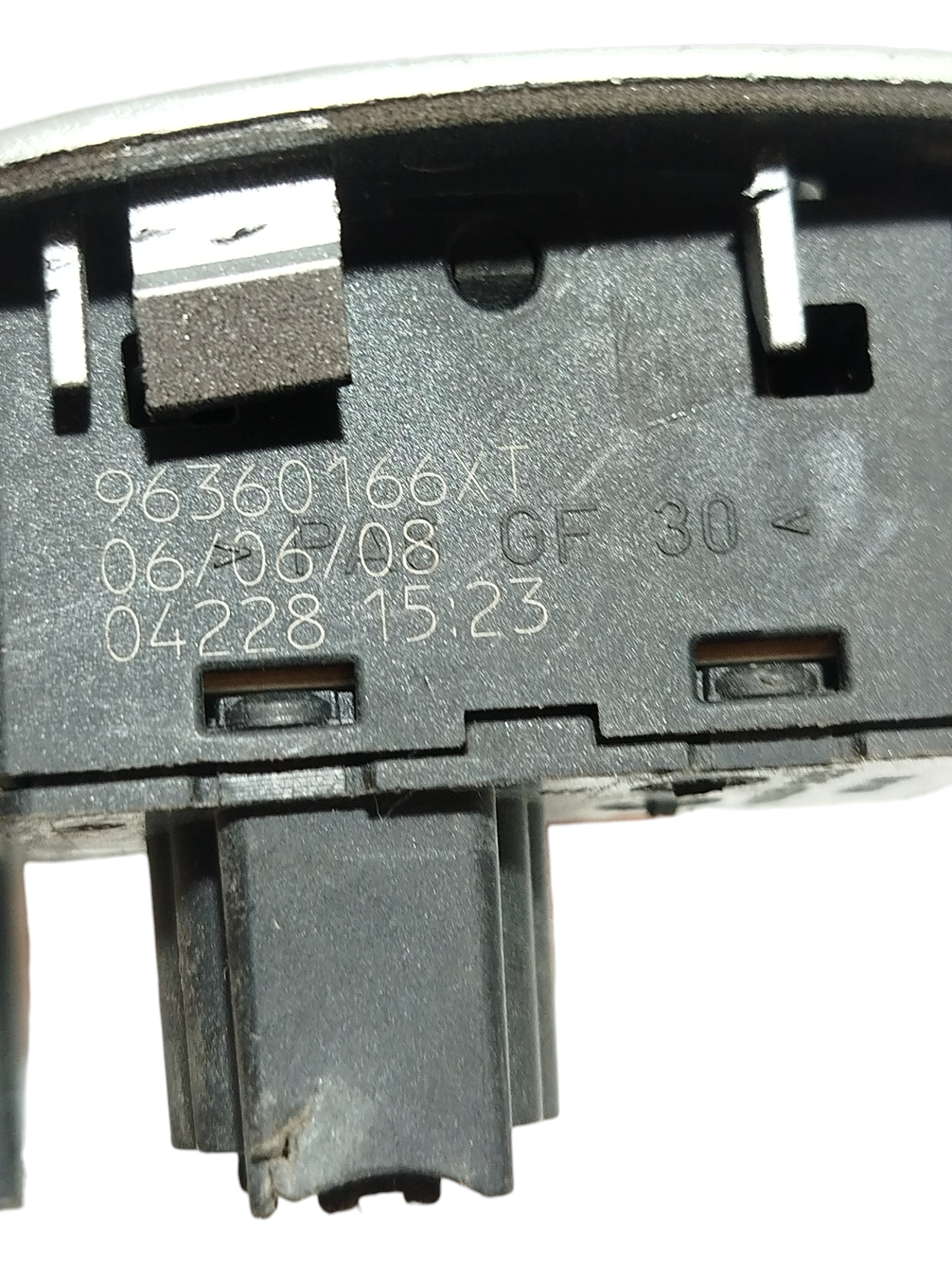 Moldura Botão Vidr Tras Esq Peugeot 307 2001 2012 9634774777 6