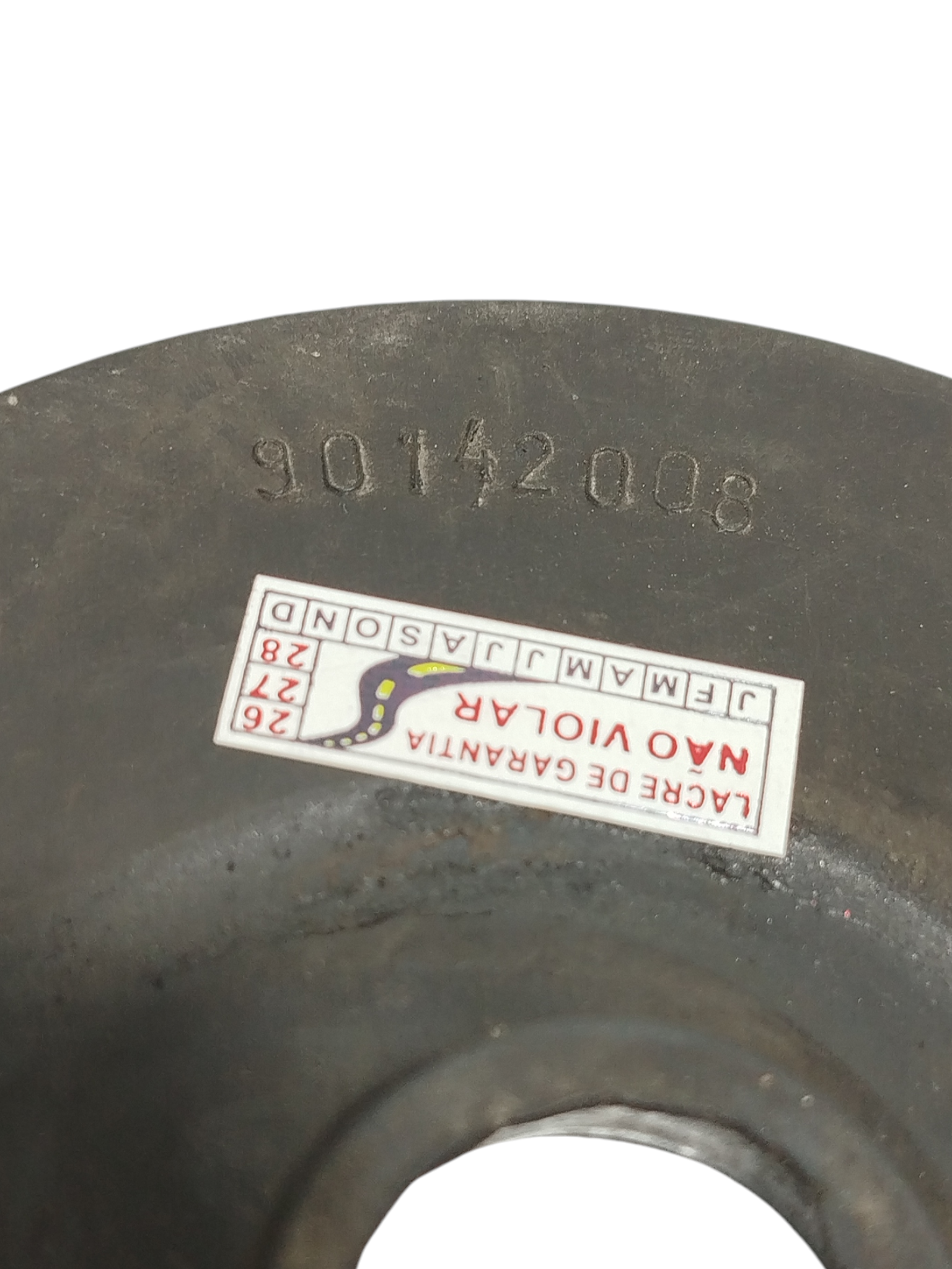 calço superior mola suspensão tras Corsa Celta Prisma 2008 2