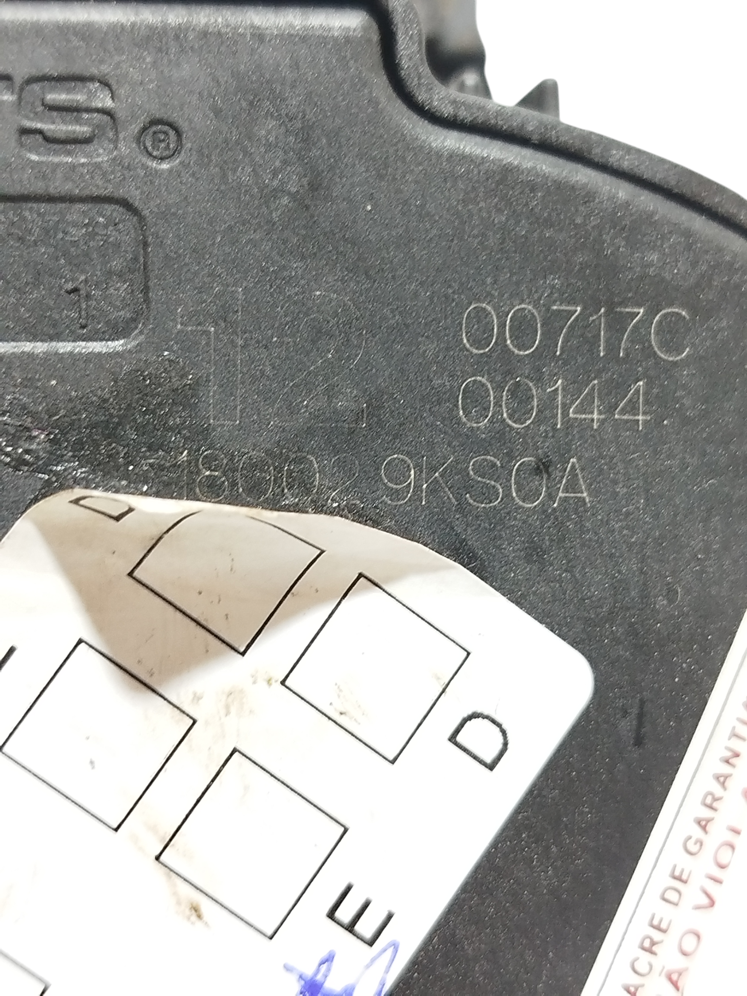 Pedal Acelerador Nissan March 1.0 8v 2017 180029ks0a 2