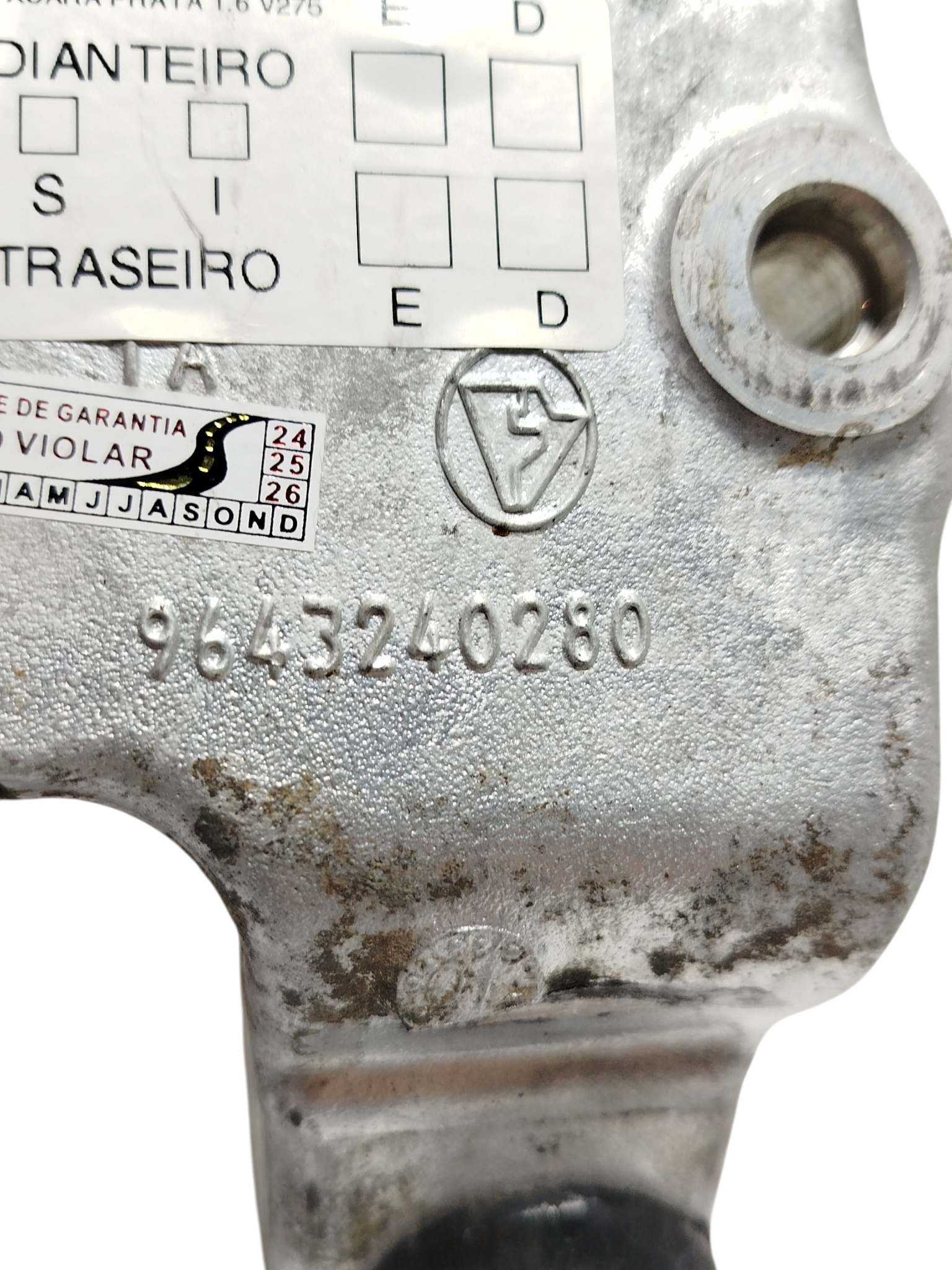 Coxim Suporte Direito Motor Xsara 1.6 2002 9643240280 2