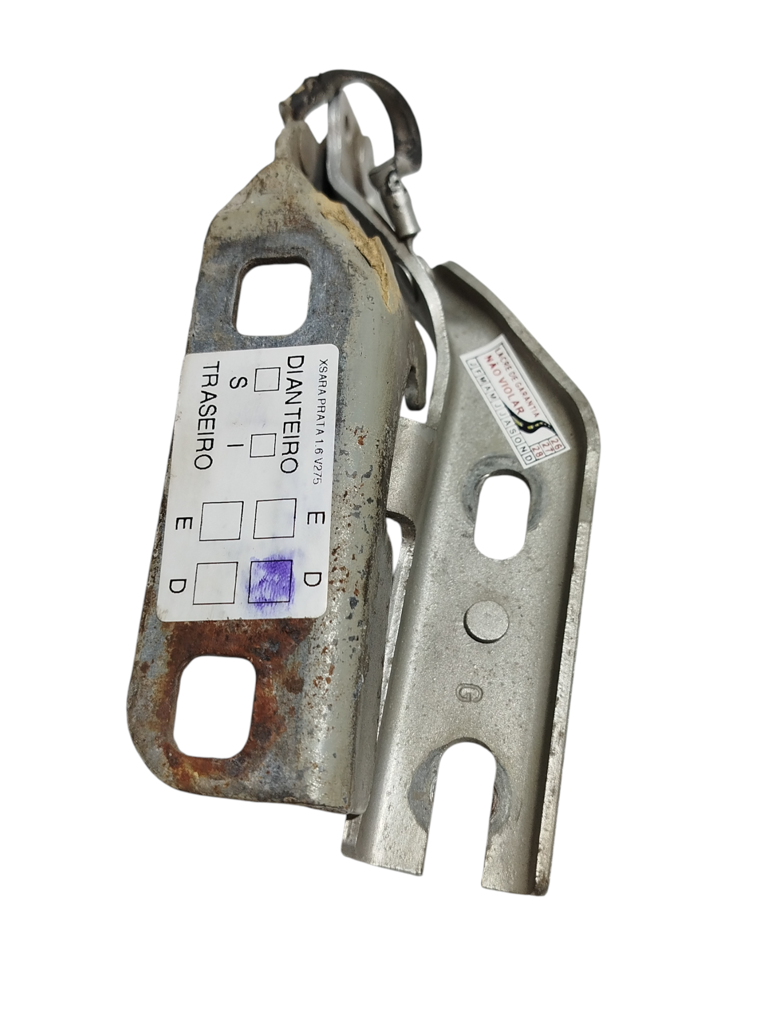 Dobradiça Direita Capô Citroen Xsara 2004 4
